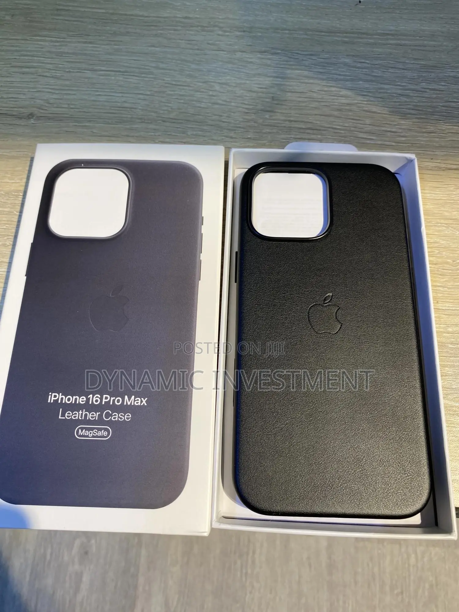 iPhone 16 Pro Max Full Grain Genuine Leather Magsafe Case