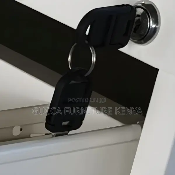 Cabinets: Filing Cabinet 4-Drawer in Metal Frame for Office