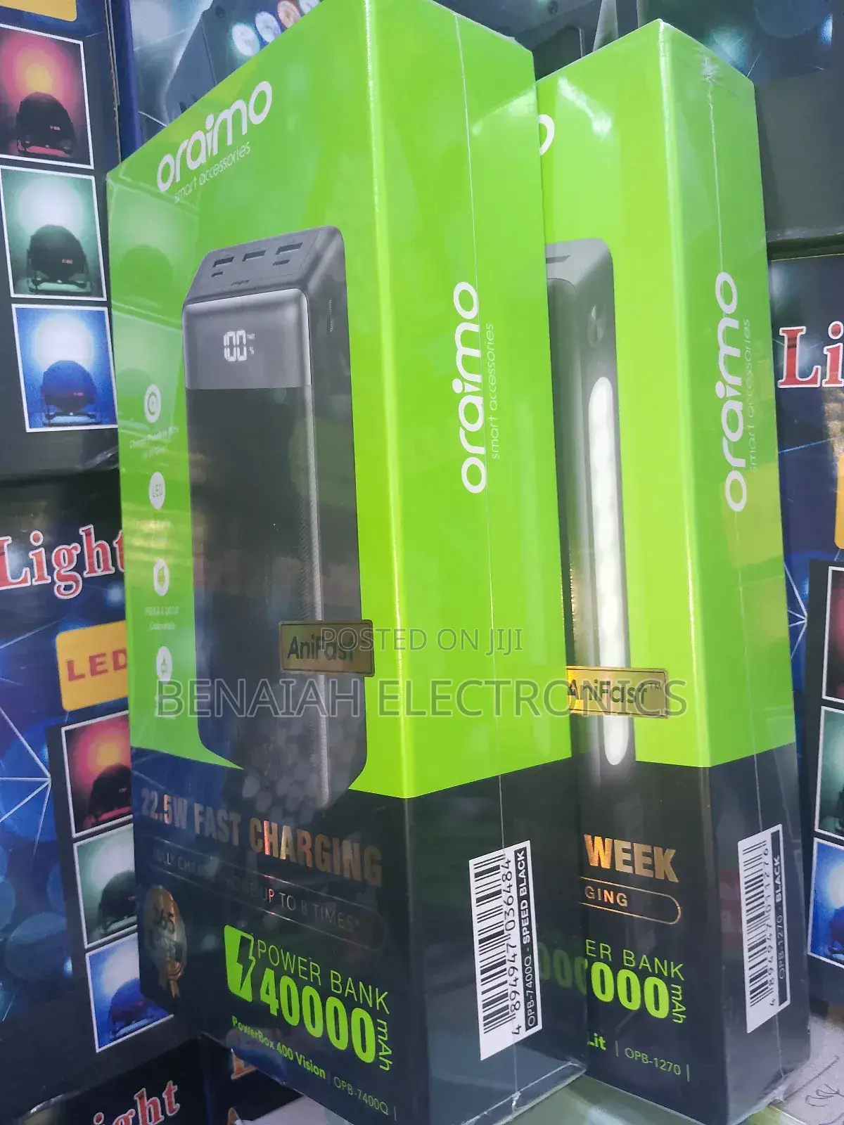 Powerbank 40000 Mah Powerbank With Led Digital Display