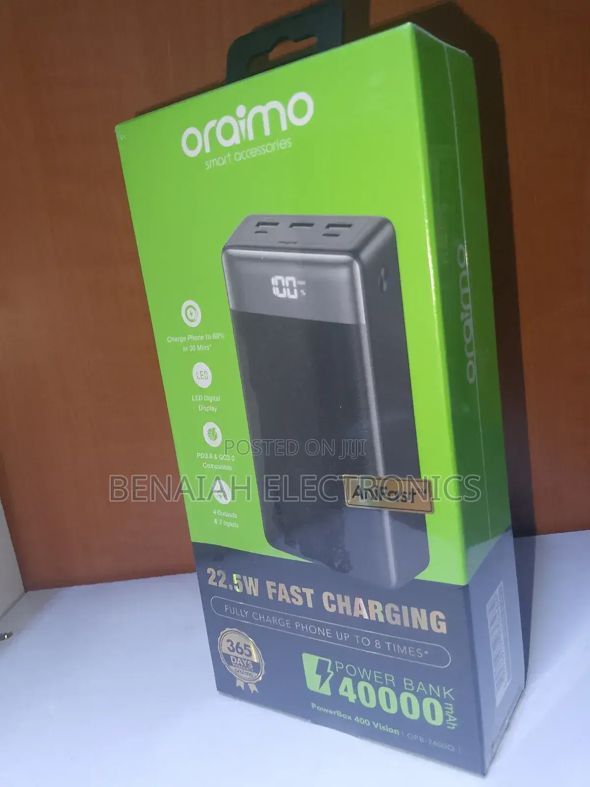 Powerbank 40000 Mah Powerbank With Led Digital Display