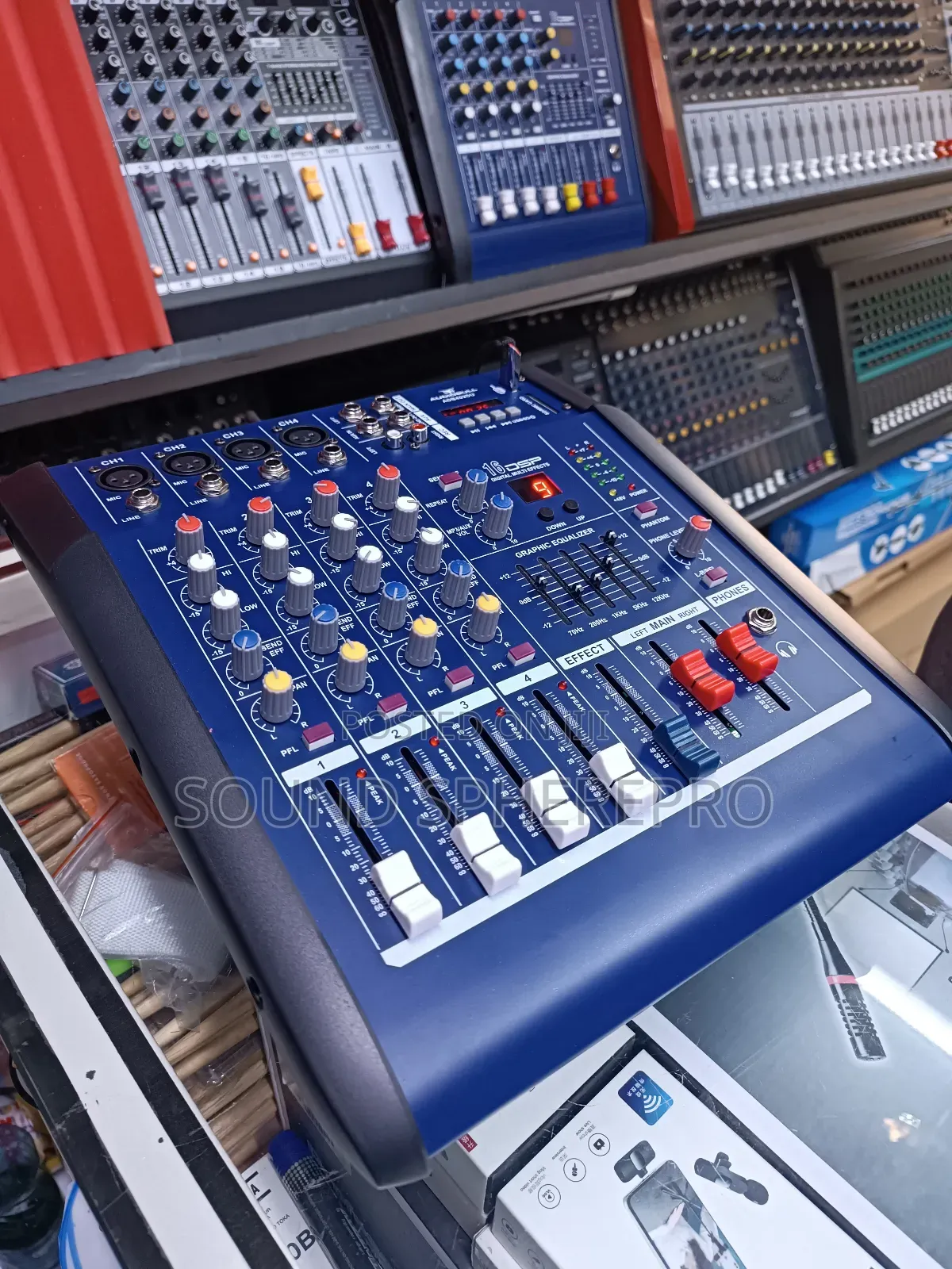 Audio Bull 4channel Powered Mixer