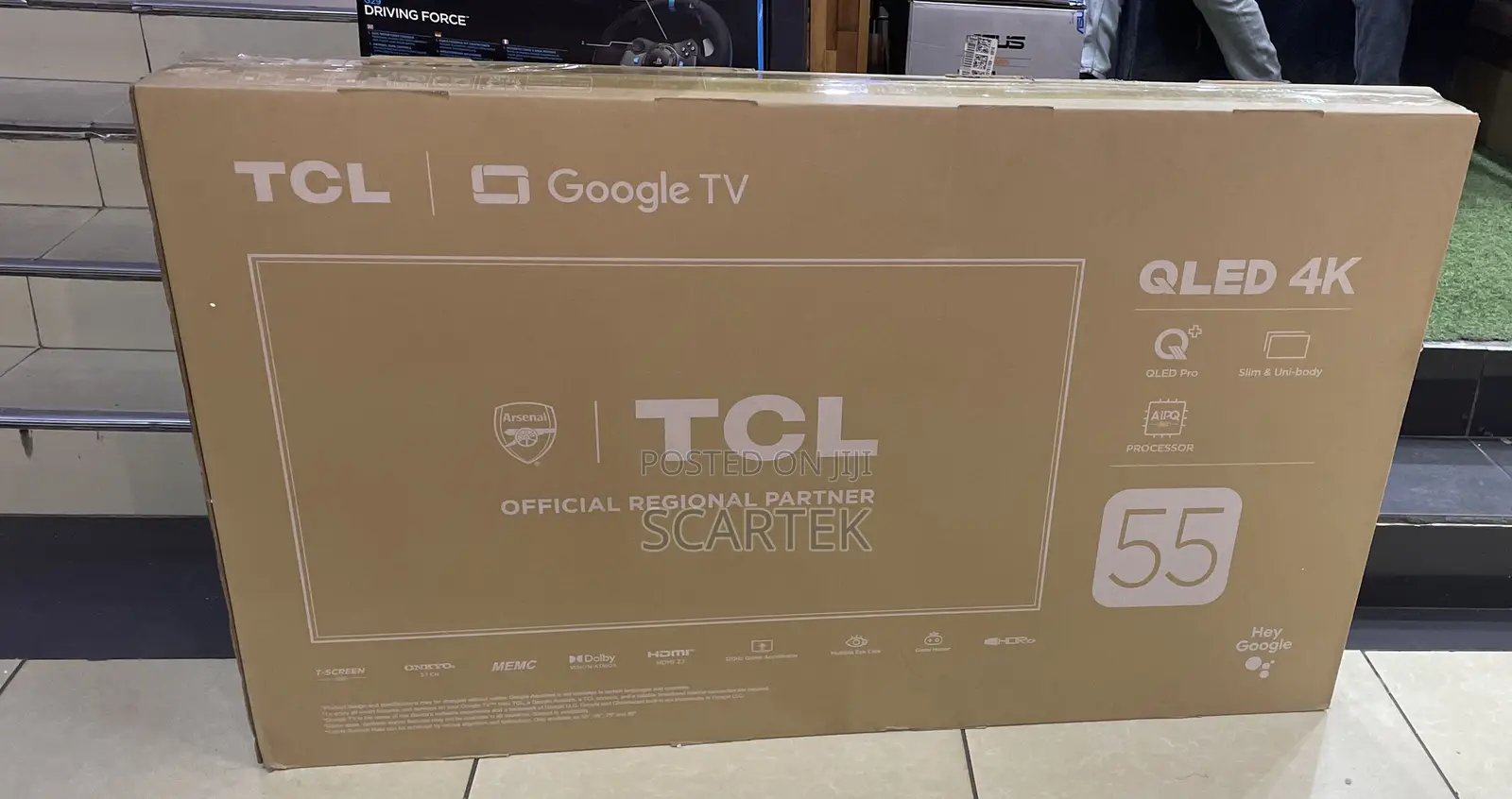 Tcl 55” C655  Qled Tv