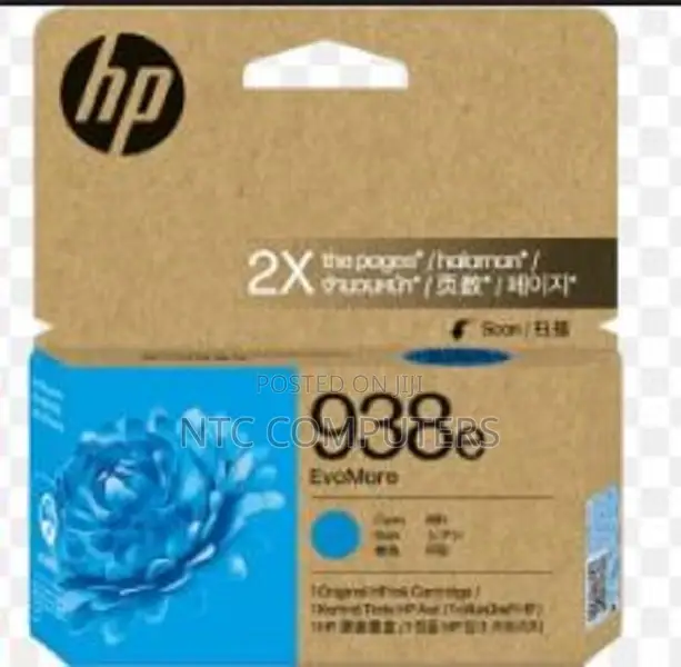 Hp 938e Evomore Cyan Ink Cartridge