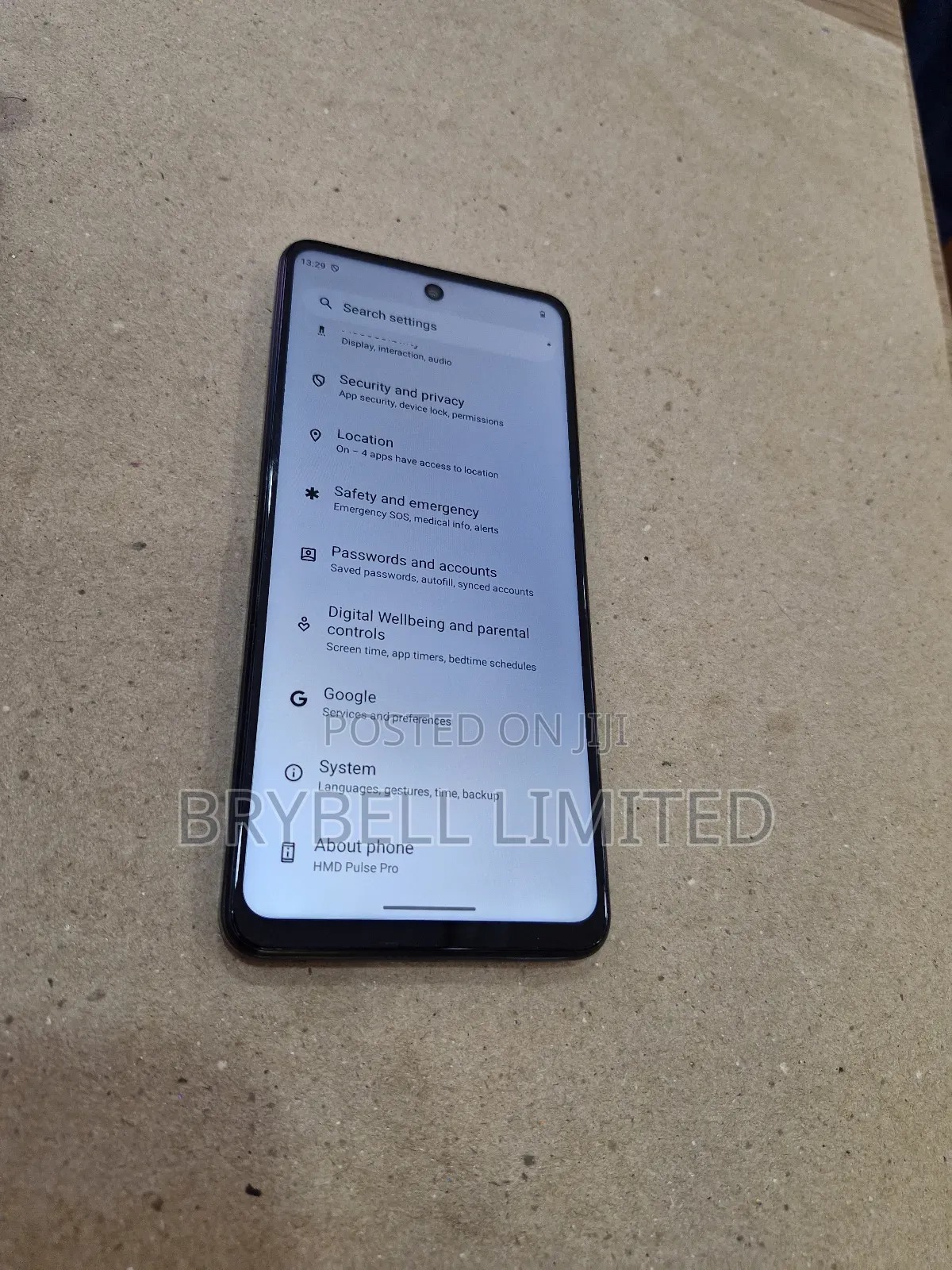 New HMD Pulse Pro 128 GB Black