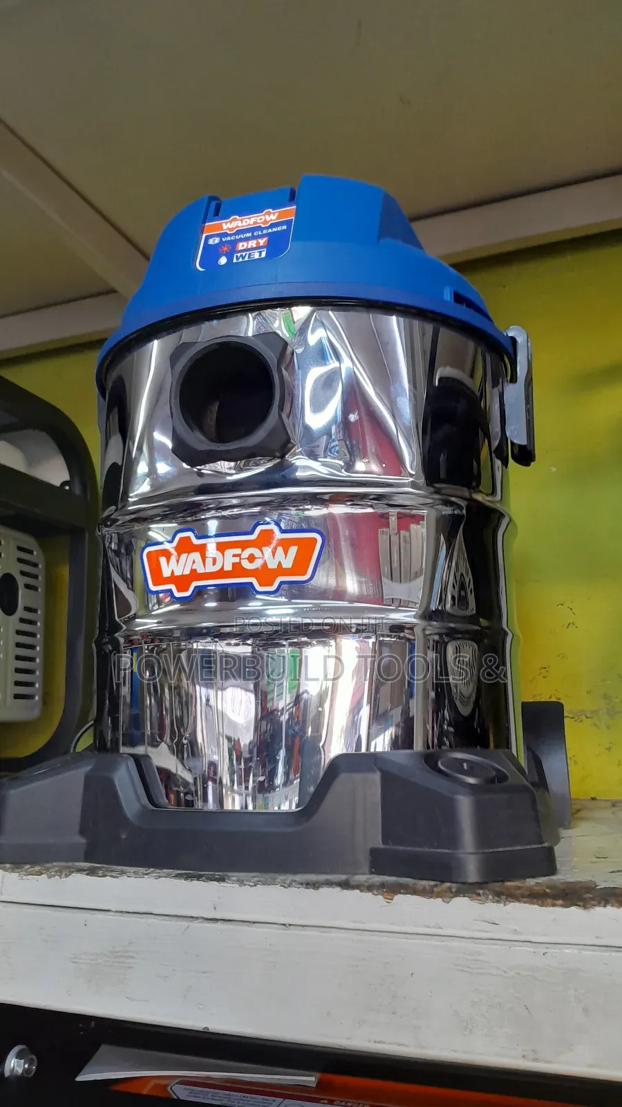 Wadfow 20l Wet and Dry Vacuum Cleaner