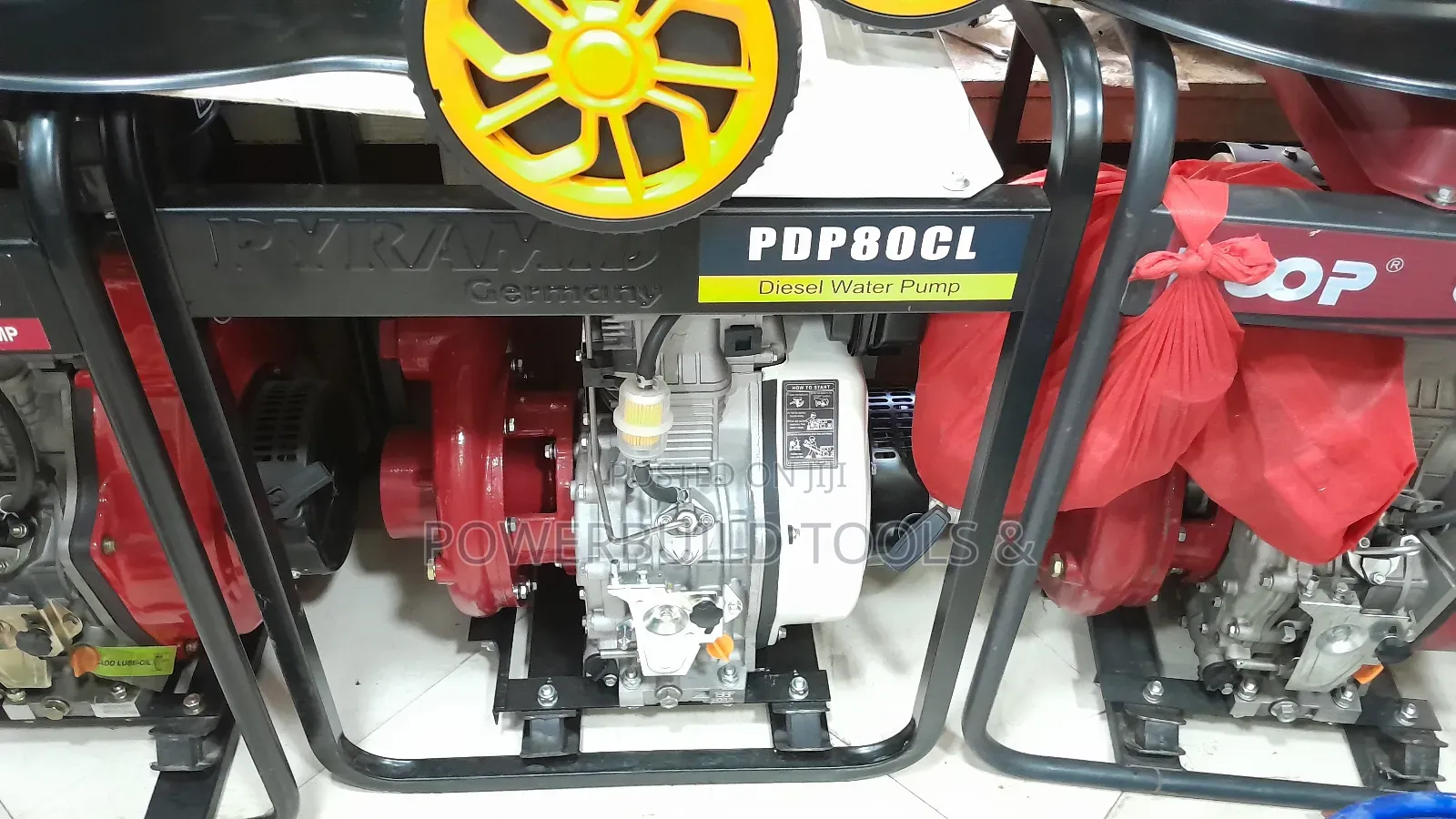 Pyramid Diesel Waterpump 3" 14hp Cast Iron