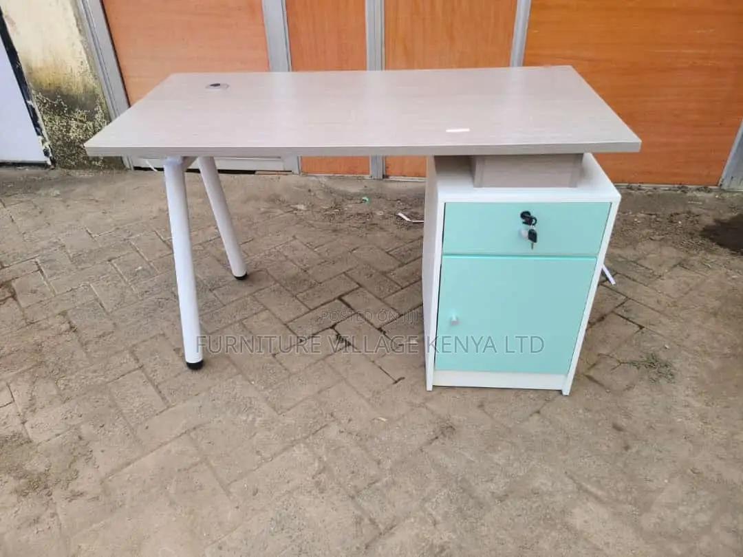 Office Desks; 120cm Executive Office Table With Drawers
