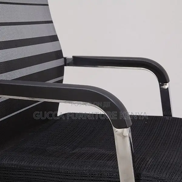 Office Chairs: Fixed Mid Back Conference Style Seating