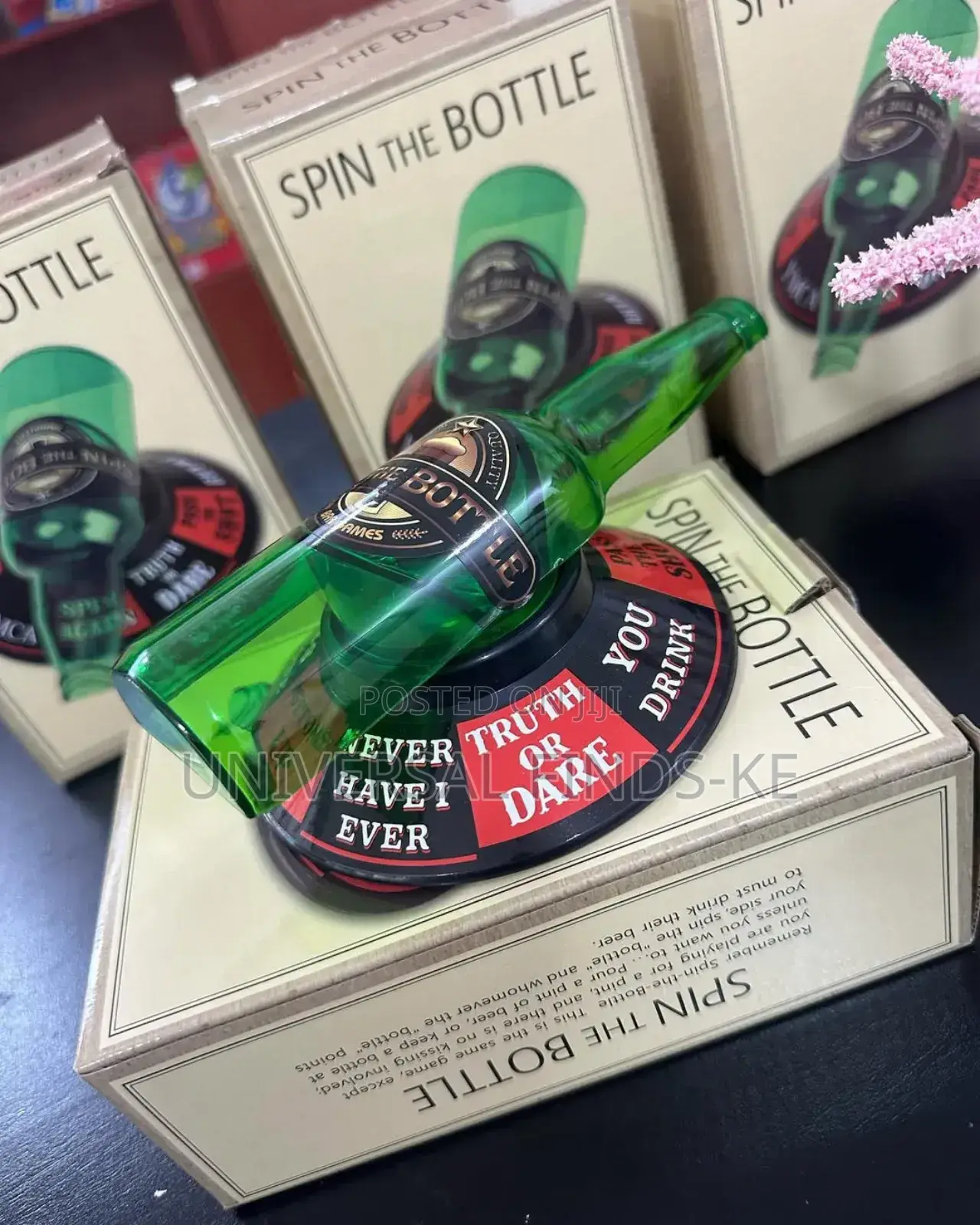 Party Game Spin the Bottle Game