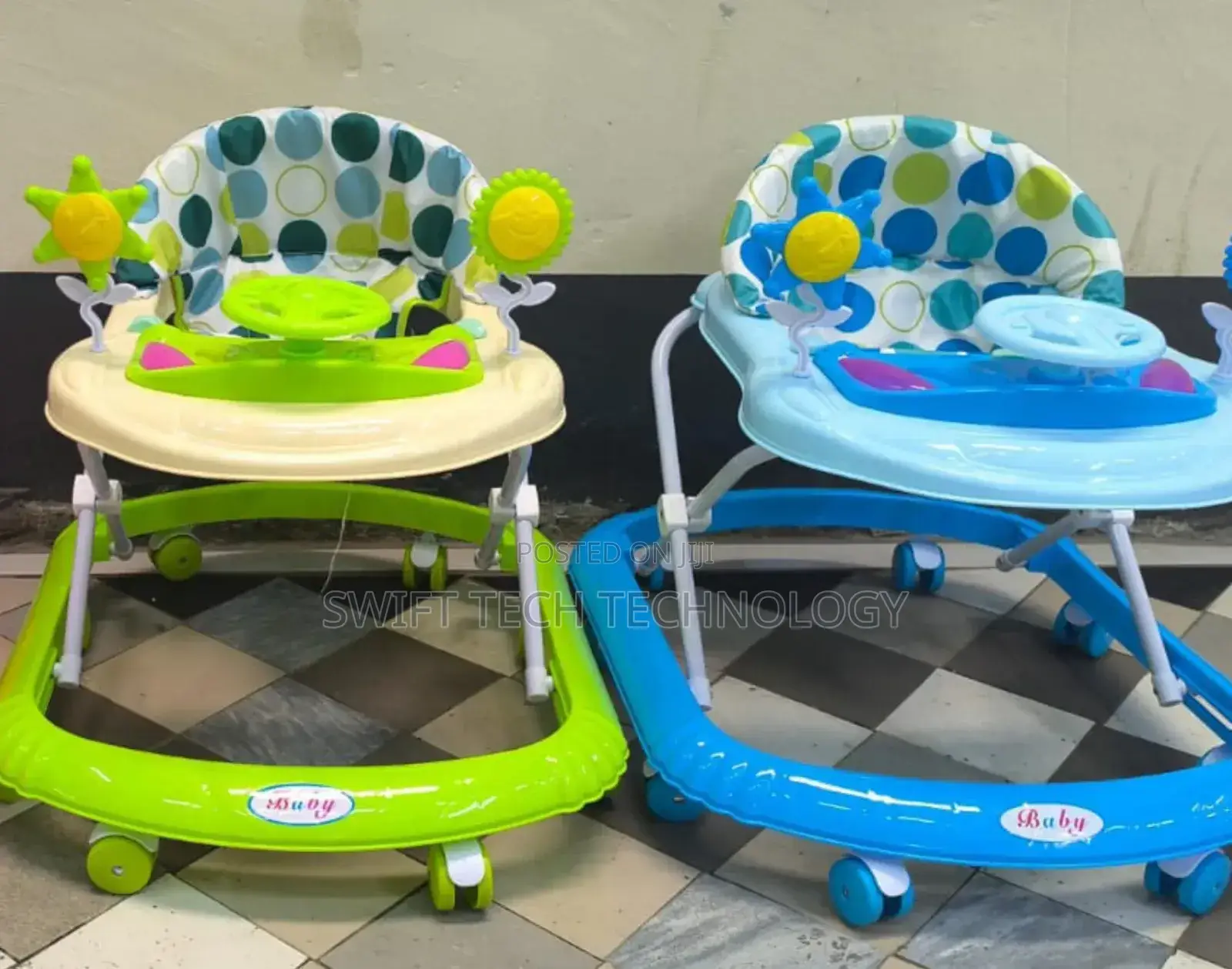 Baby Walker With Removable Tray
