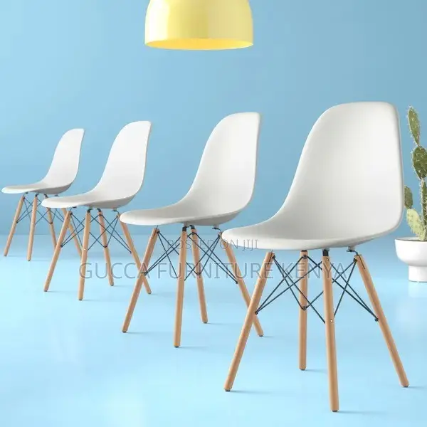 Home Chairs: Indoor Aimes Side Chair in White