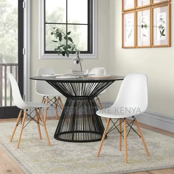 Home Chairs: Indoor Aimes Side Chair in White