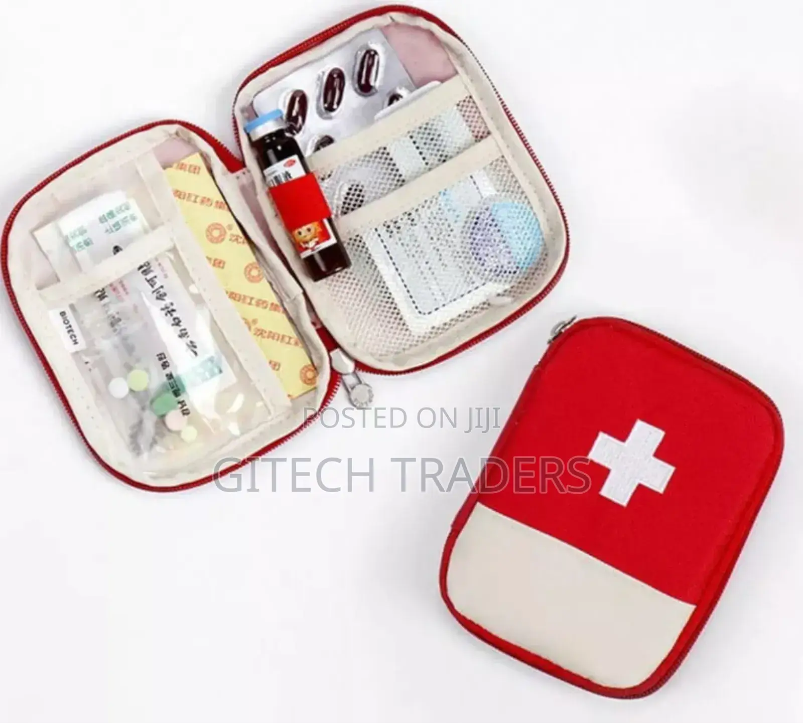 Portable First Aid Storage Bag