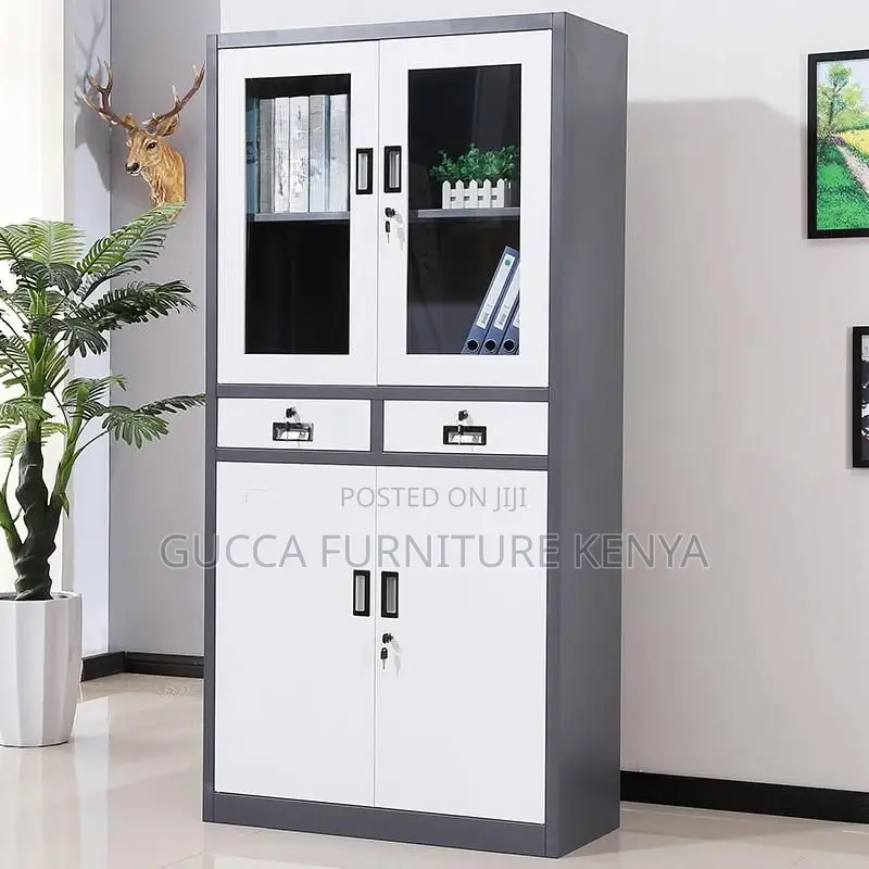 Cabinets: Home Office Vertical Assembled 2-Door Cabinet
