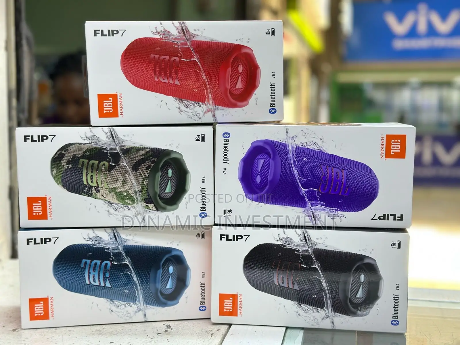 JBL Flip 7 Portable Bluetooth Speaker