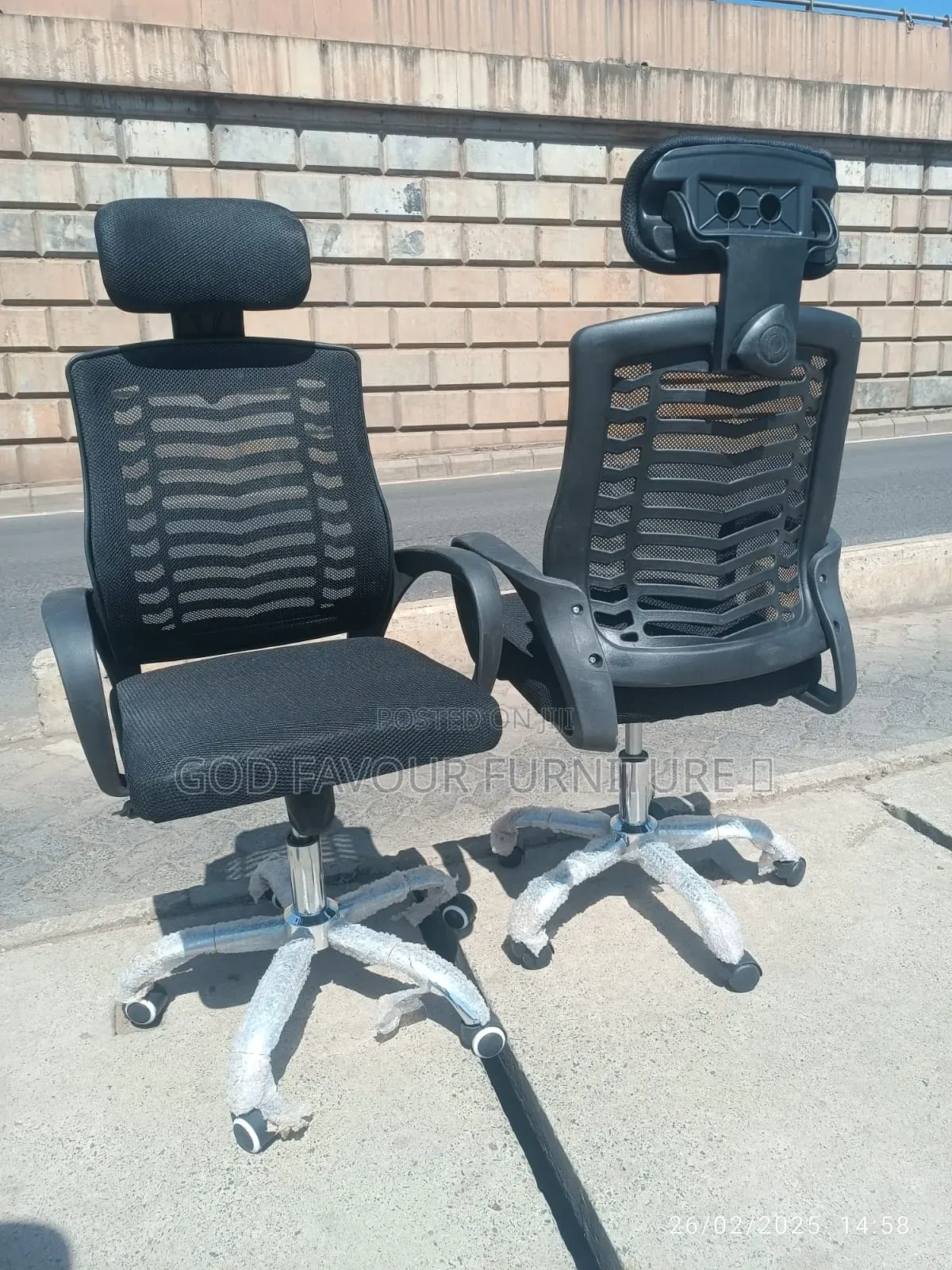 Ergonomic Design Office Chair With Headrest Zq2cf