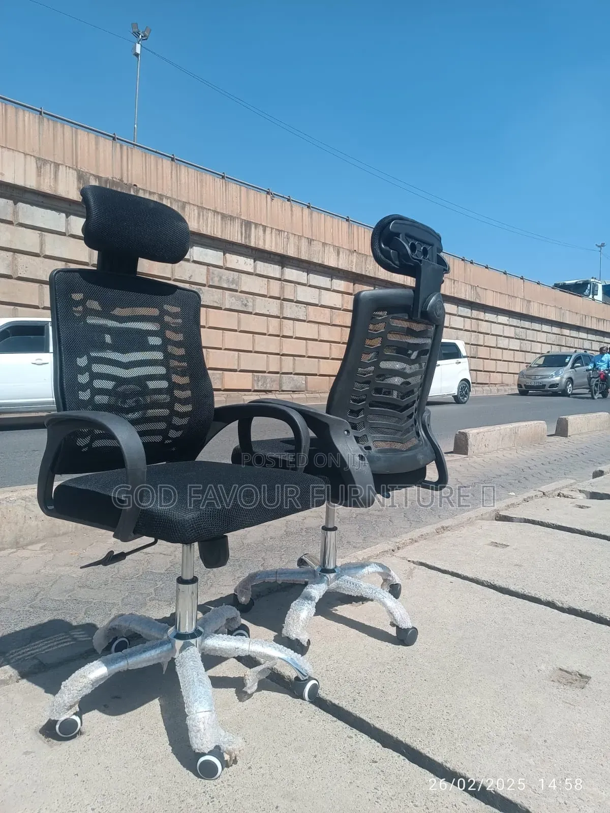 Generic Swivel Office Chair With Headrest Km9tf