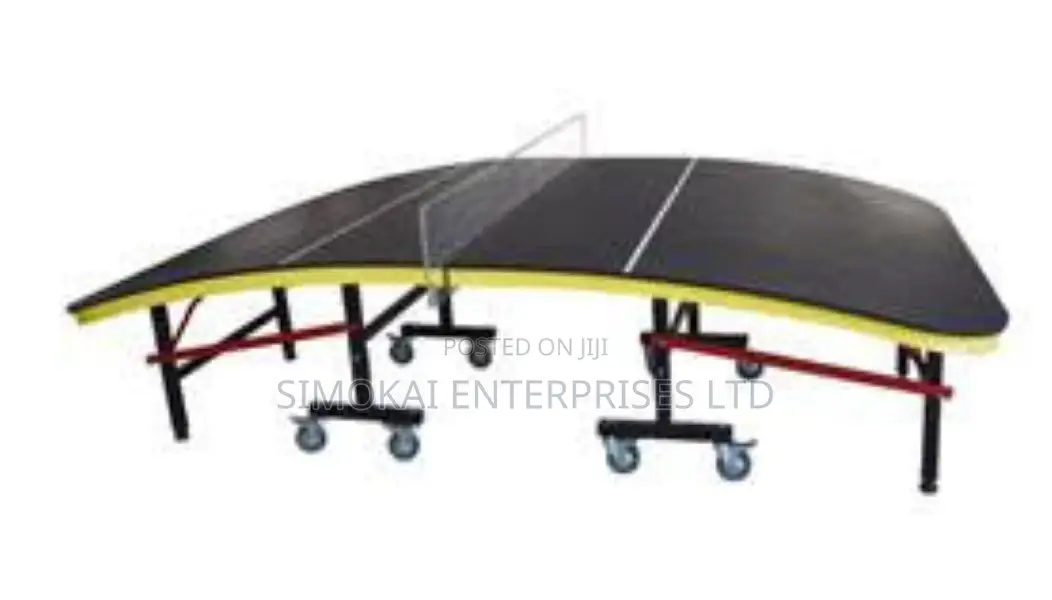 15mm Curved Table Top Tennis Table