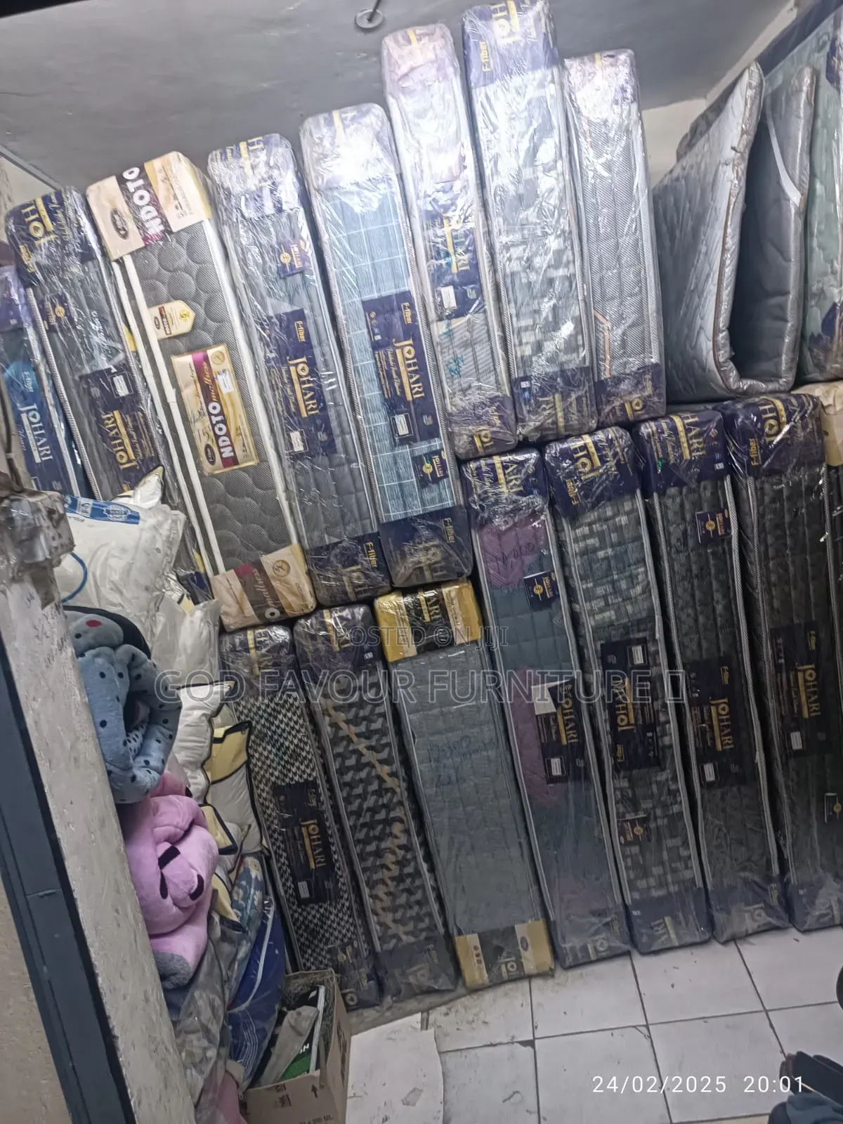 4 by 6 Hypoallergenic Fibre Matress Tf2uh