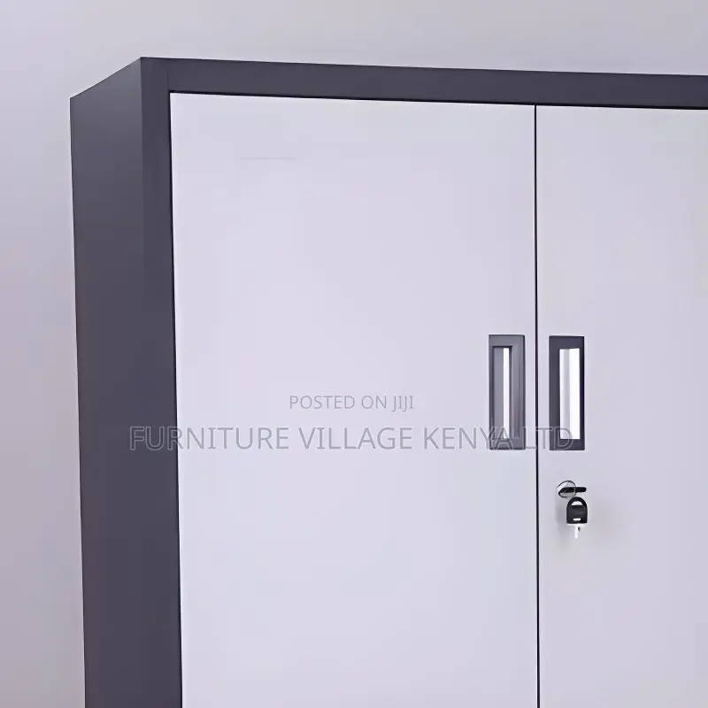 Office Storage Cabinet; Two Door Metallic Cupboard