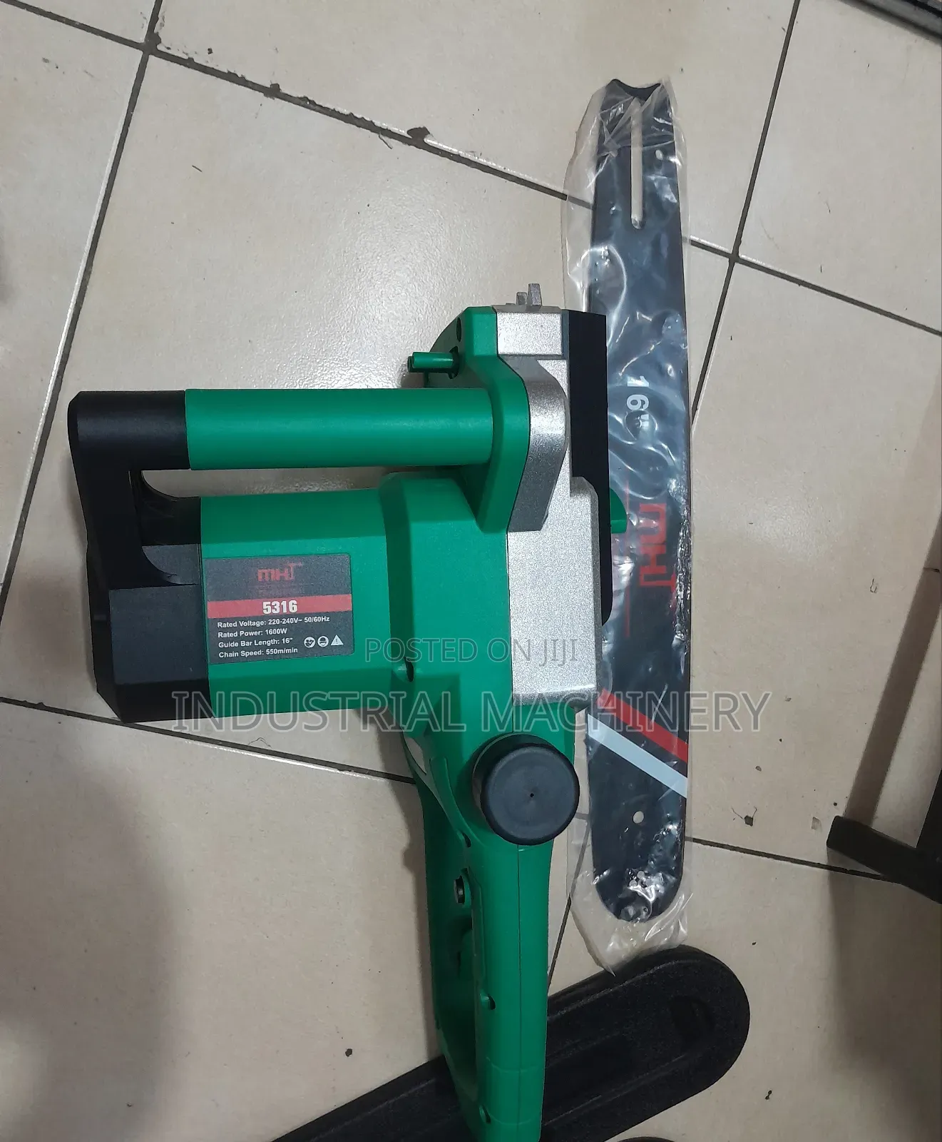 Electric Chain Saw 16" -- Heavy Duty