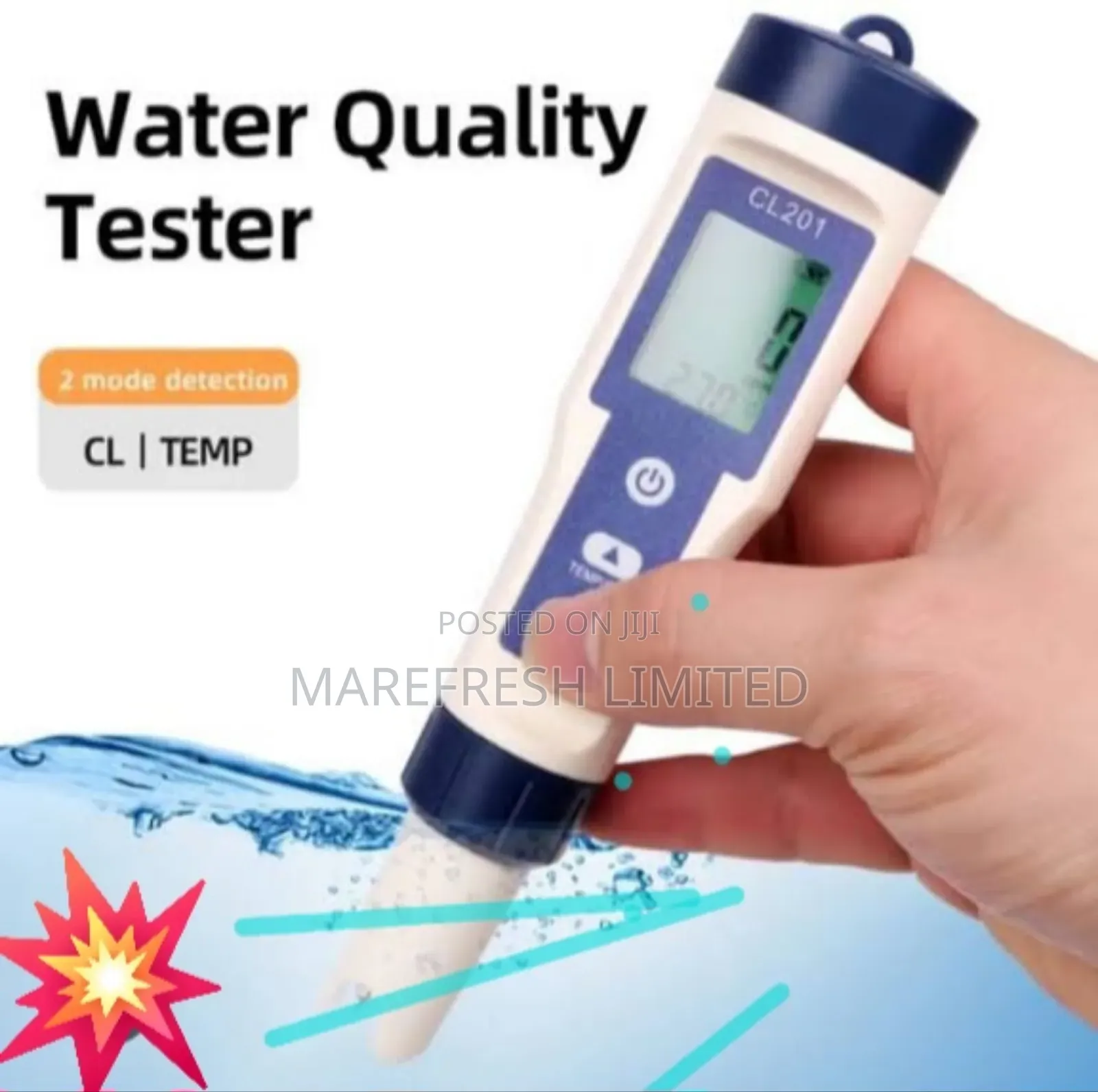 Digital Chlorine Tester 2 in 1