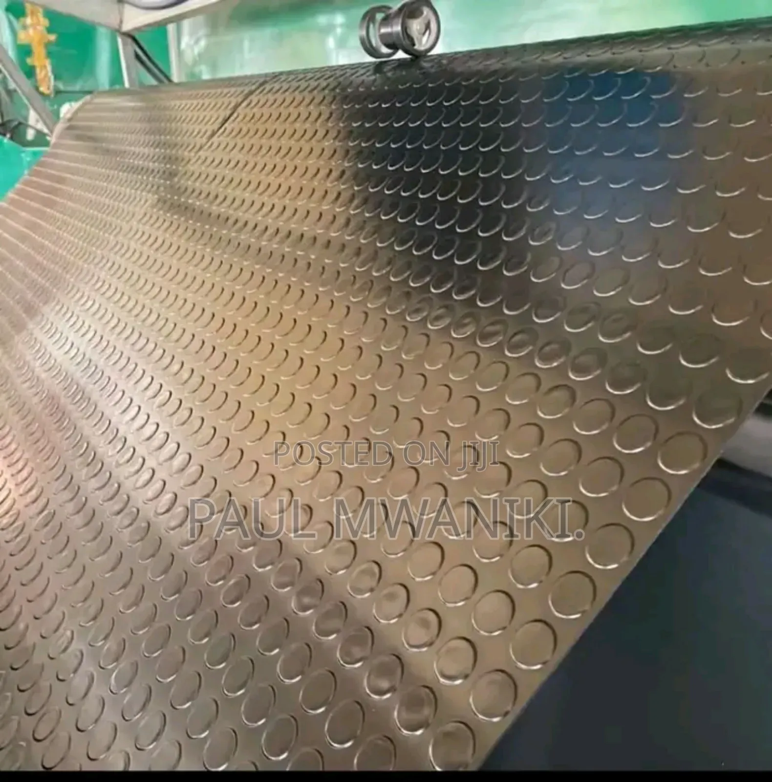 Anti-slip Coin Pattern Rubber Mat