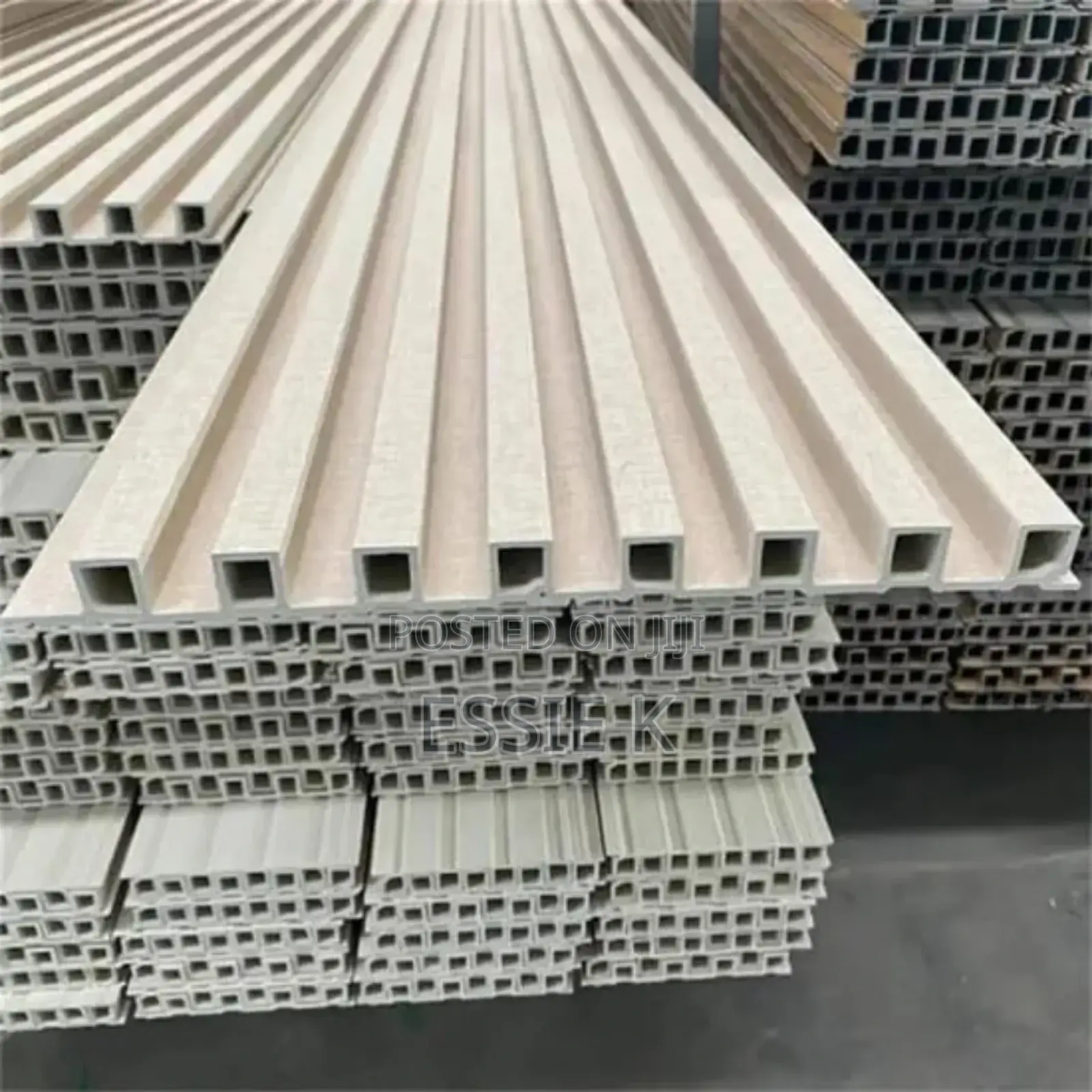 High Quality Wood Plastic Composite Panels Fluted