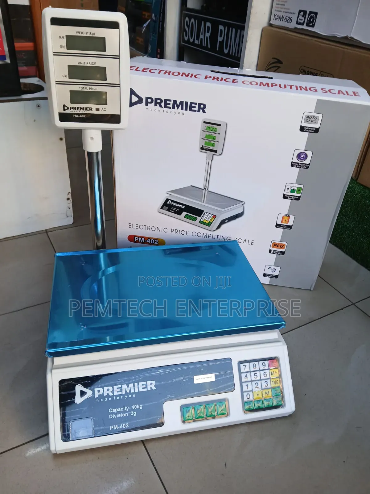 Premier 40kg Electronic Price Computing Digital Scale Pm-402