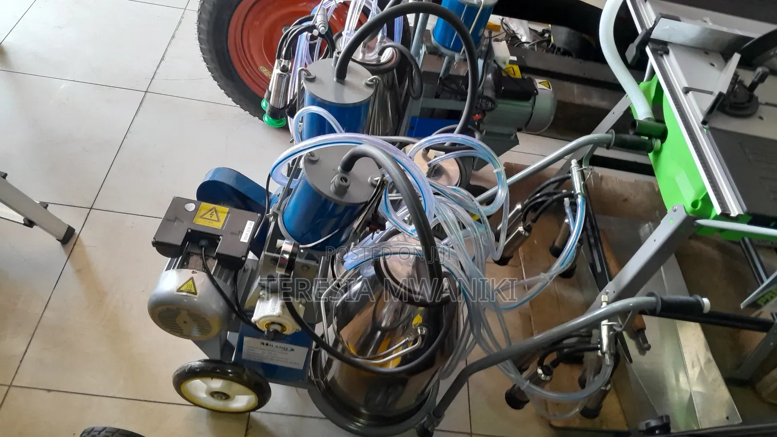 Milking  Machine/Milano  Double  Bucket Milking Machine