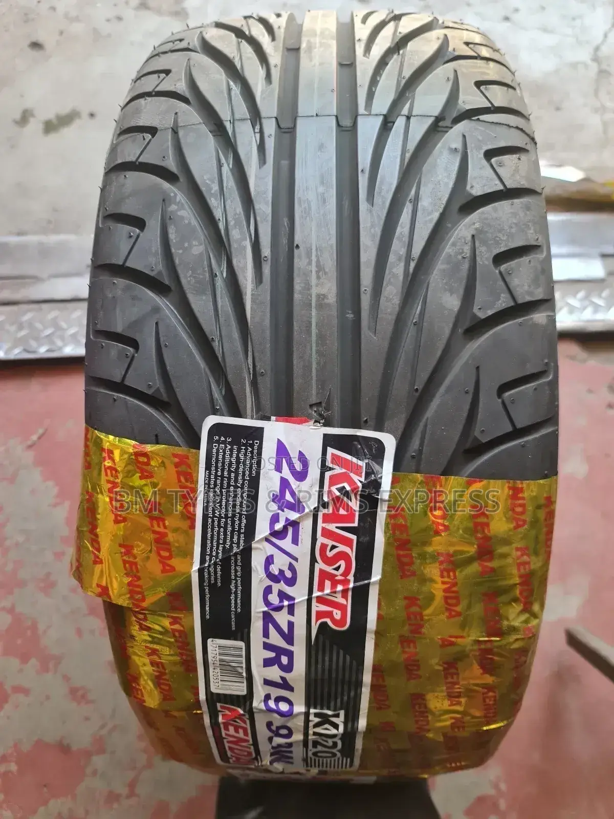 245 /35 R19 Kenda Tyres (New Technology).