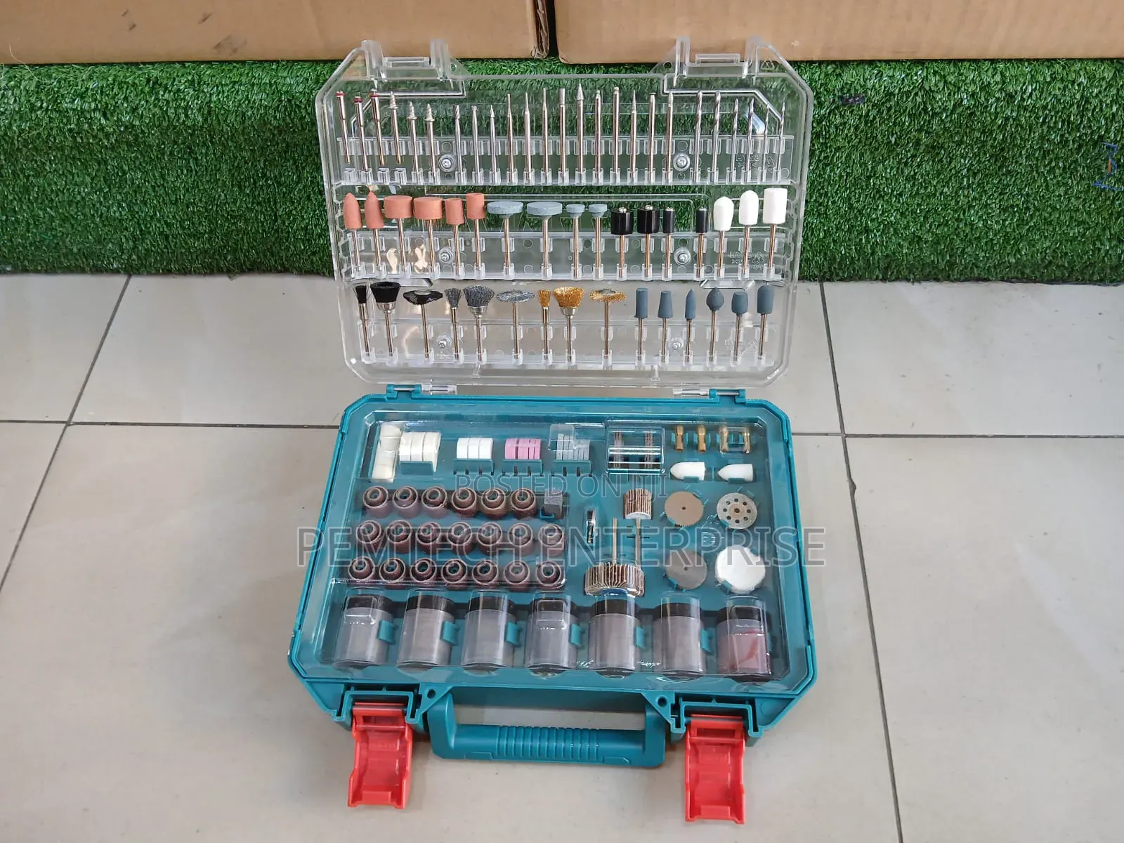 420 PCS Accessories of Mini Drill Set