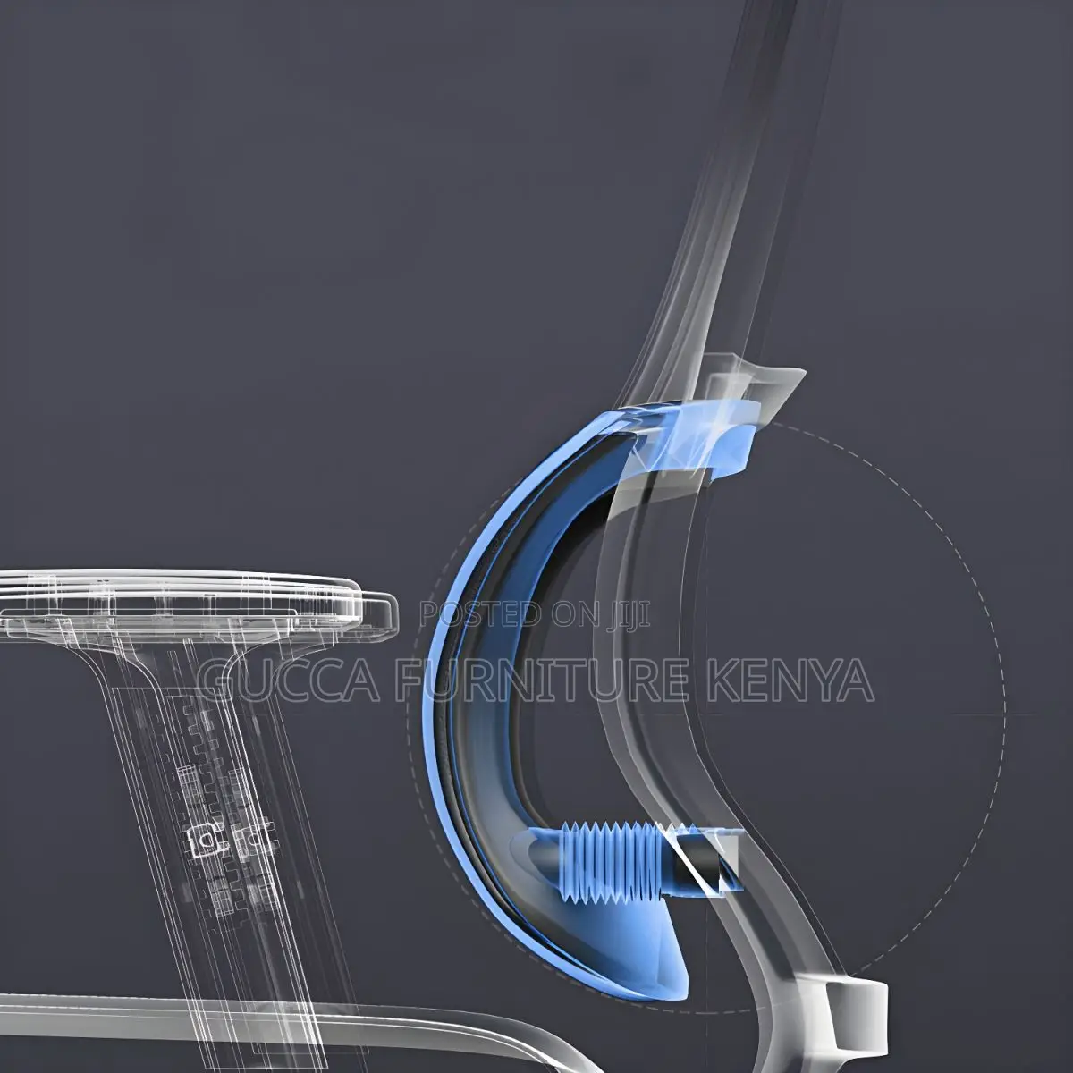 Office Chairs: Adjustable Armrest Desk Chair With Headrest