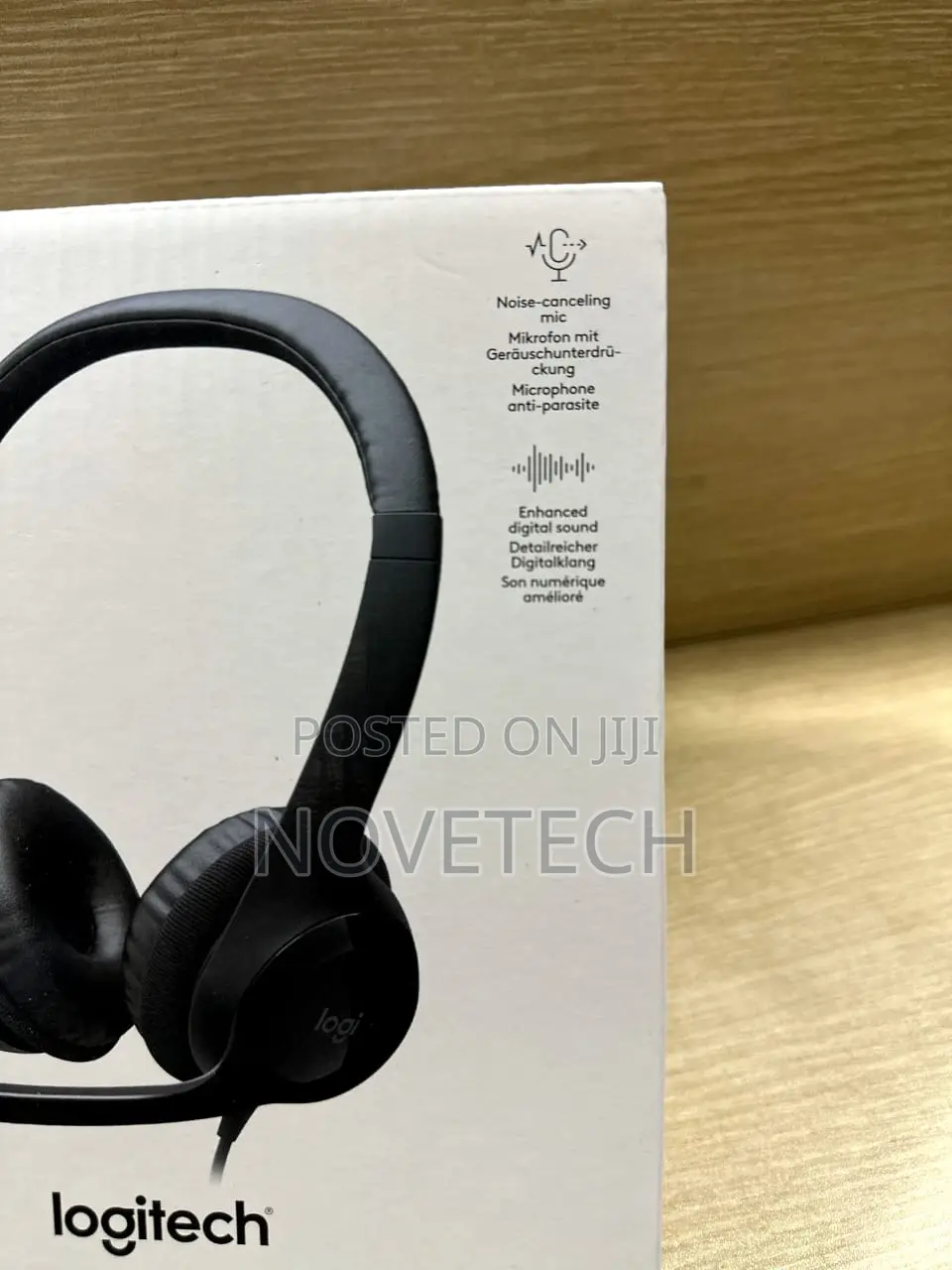 Logitech H390 Wired Headset Pc Laptop, Noise Cancelling Mic