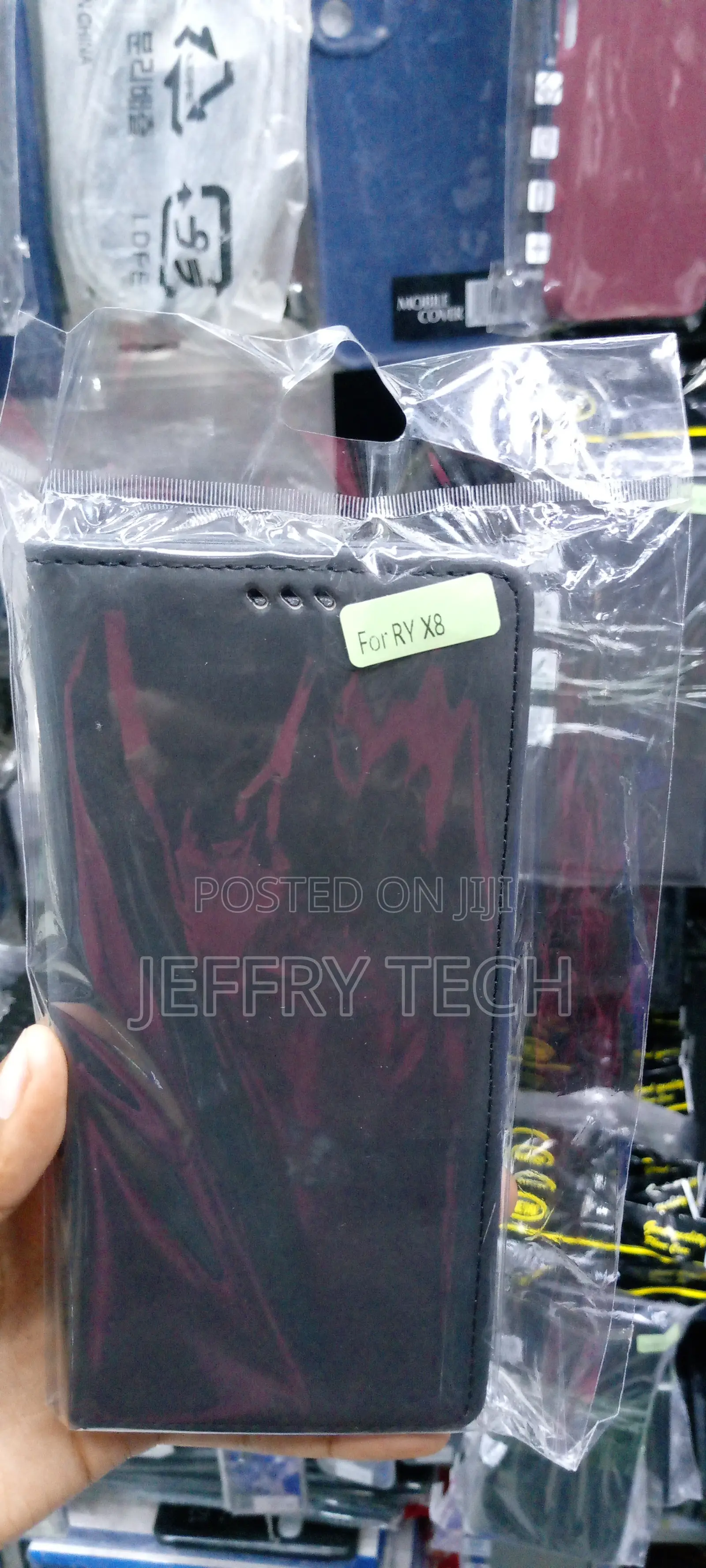 Pu Leather Flip Phone Case for Honor X8