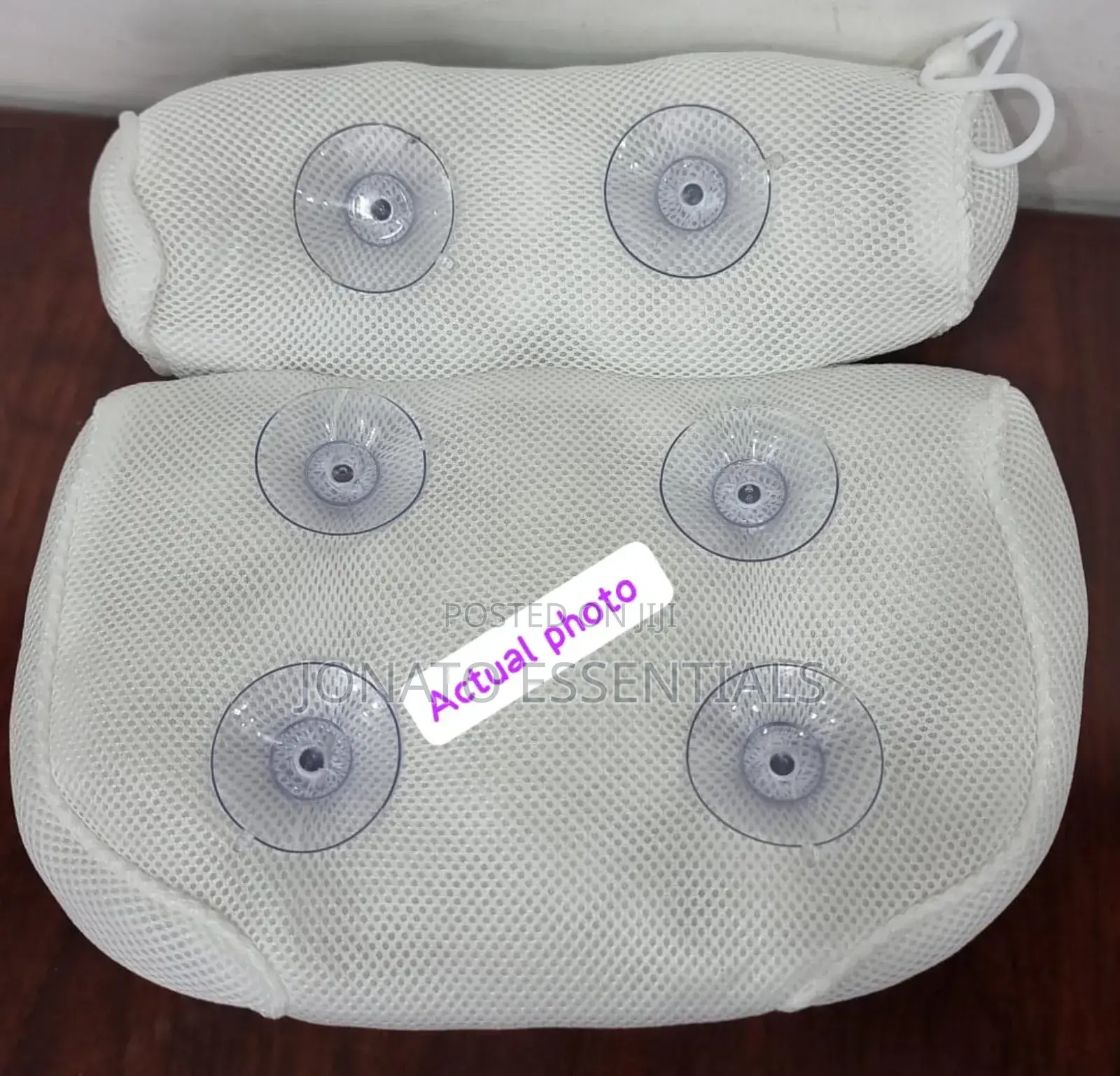 Neck and Back Bathtub Pillow With Suction Cups