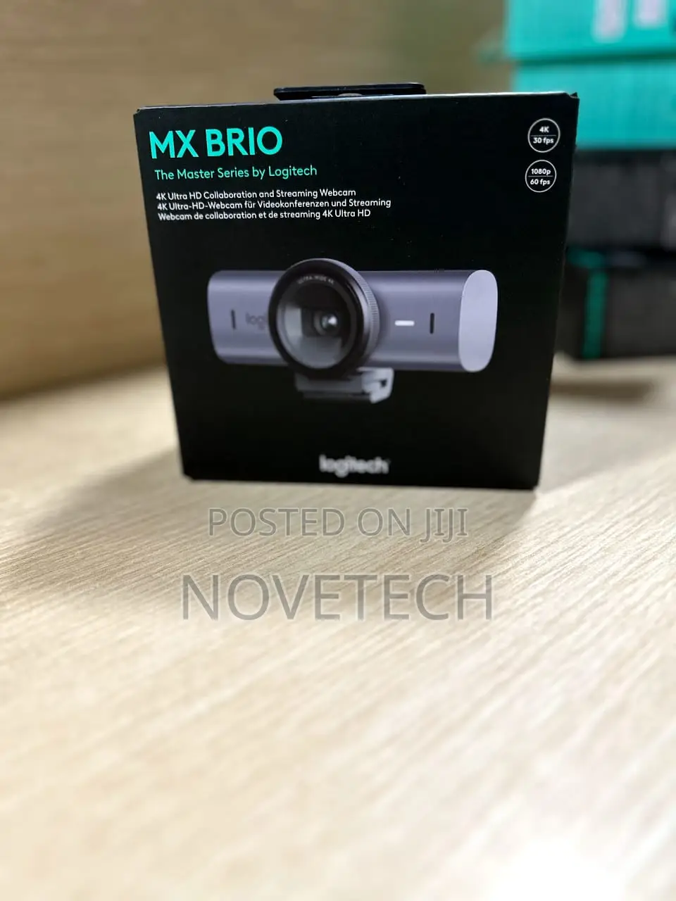 Logitech Mx Brio Ultra Hd Streaming Webcam, 1080p