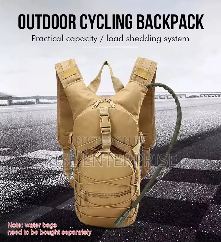 Hiking/Cycling Hydration Camel Backpack With 3lwater Bladder