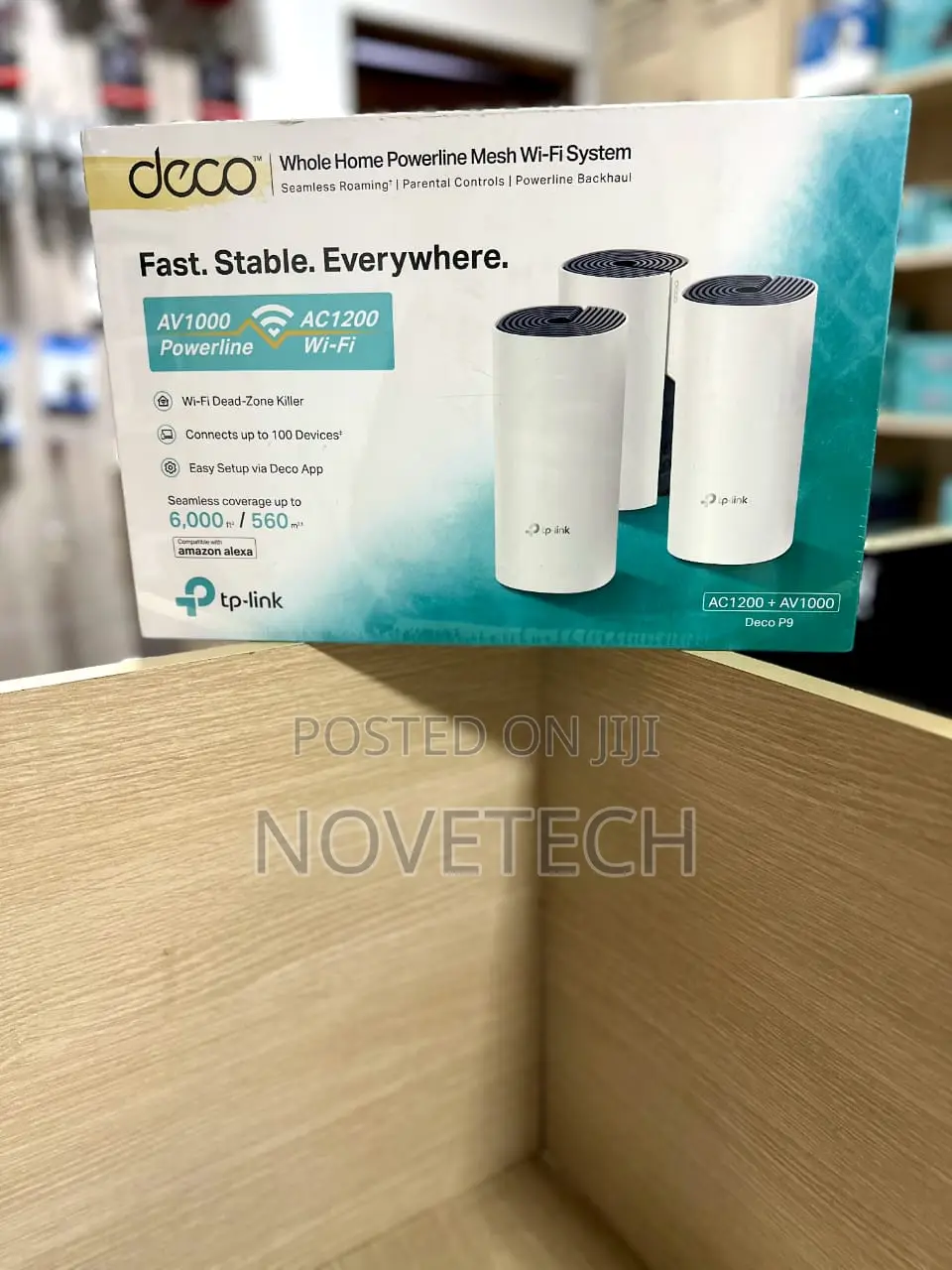 Tp-Link Deco Hybrid Mesh Wifi System Deco P9 -3-Pack
