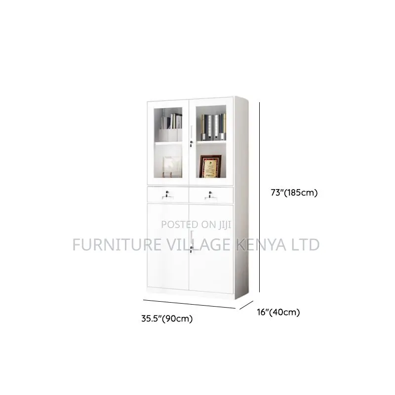 Modish Steel Office Console Cabinet, Rust Resistant