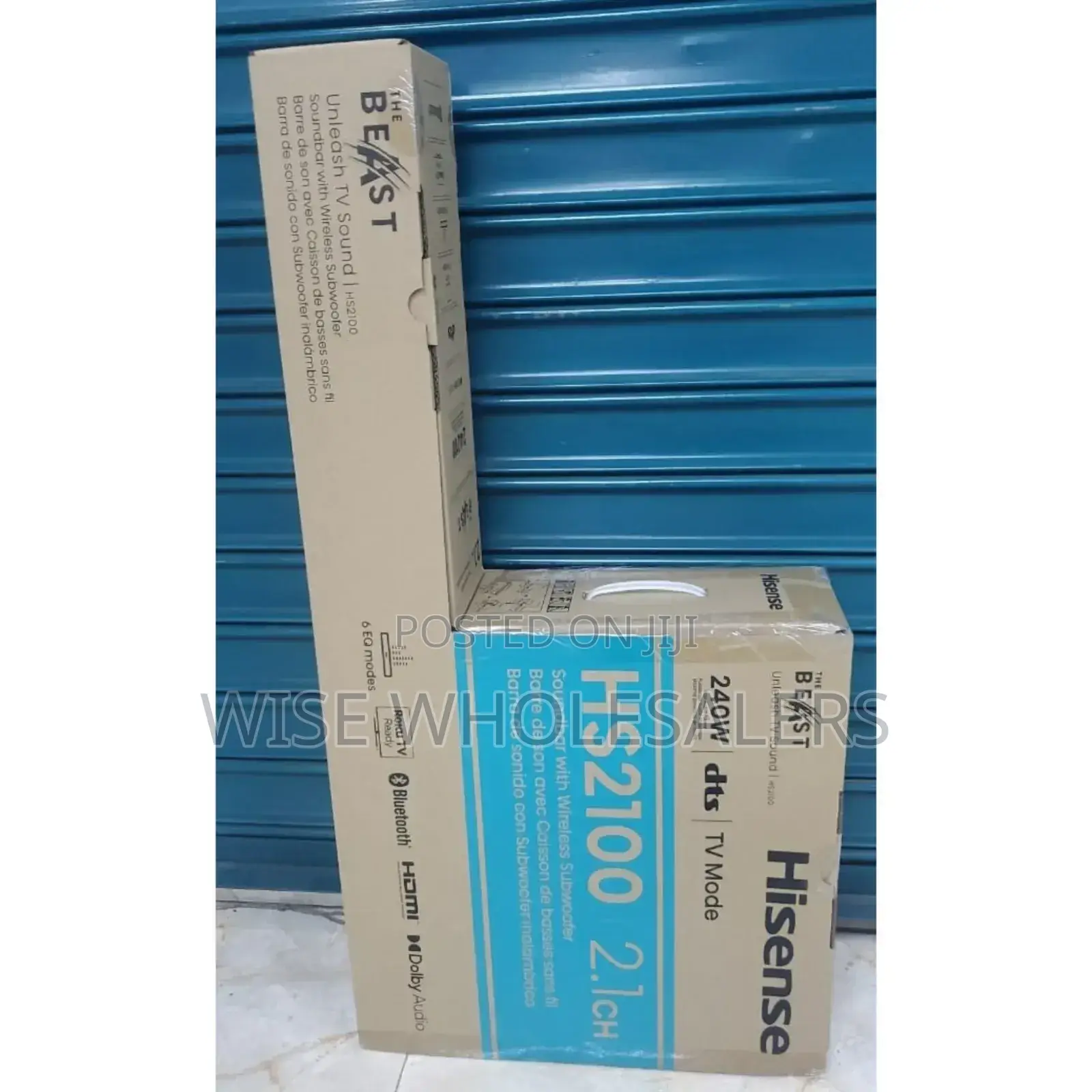 Hisense Hs2100 240w 2.1ch (The Beast) Soundbar