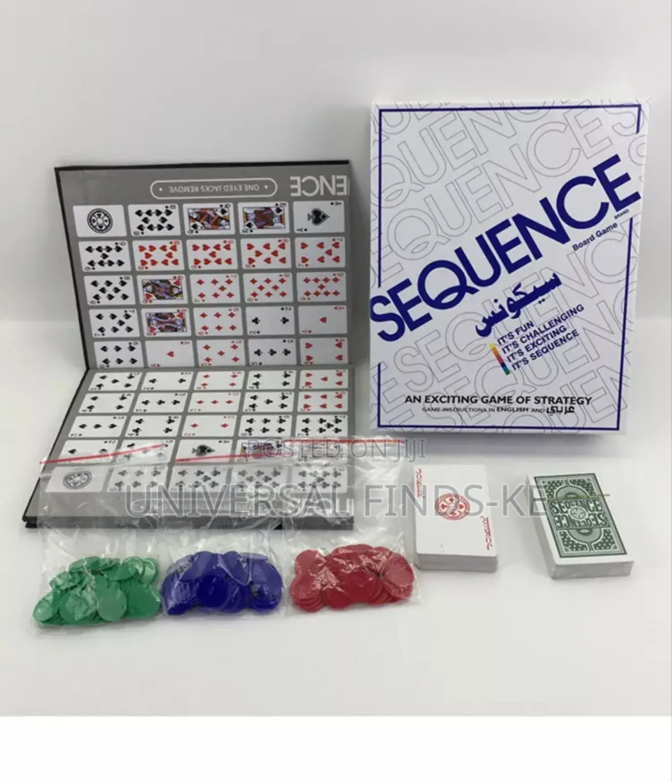 Sequence Board Game Exciting Game of Strategy