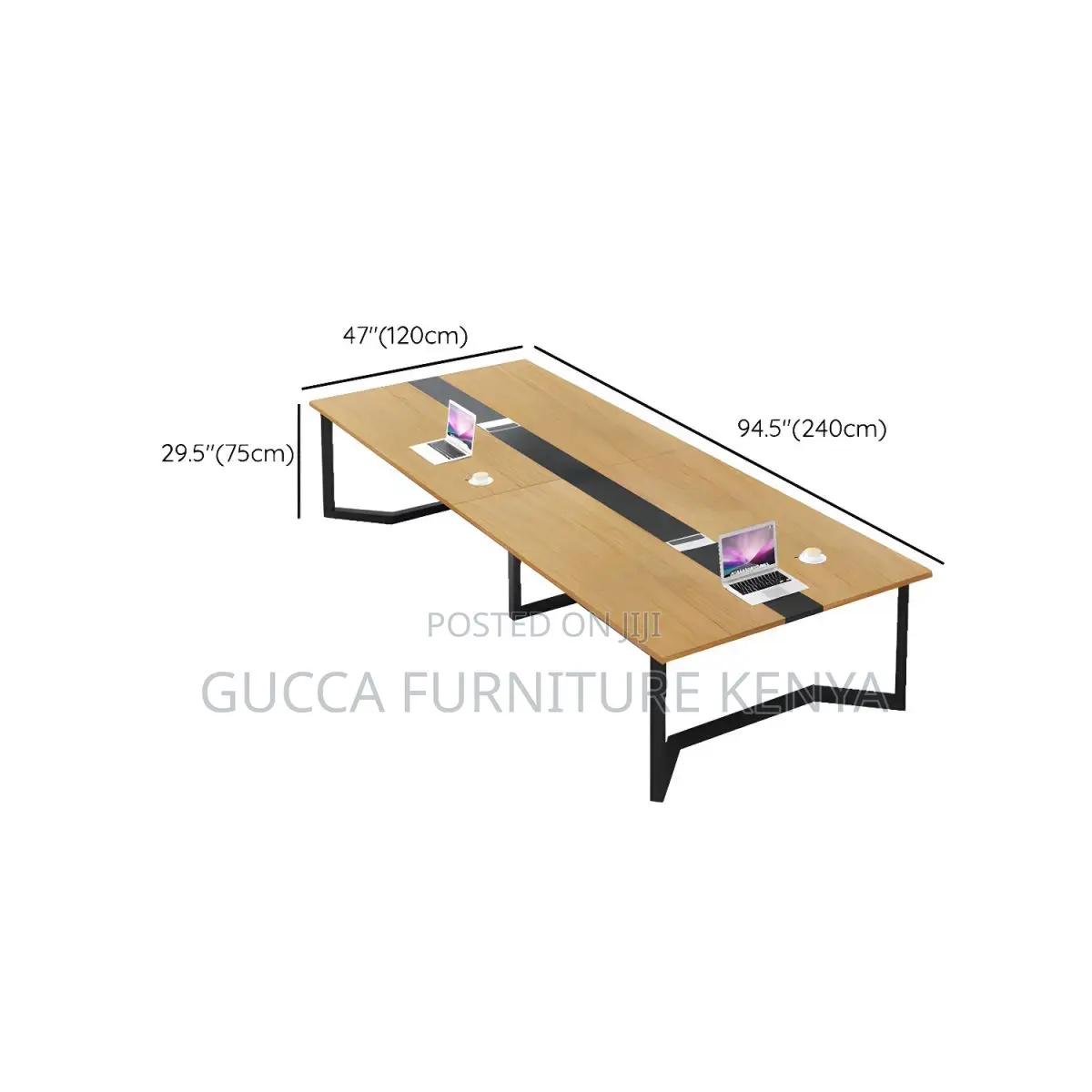 Boardroom Tables:240cm Conference Table for Aspacious Office