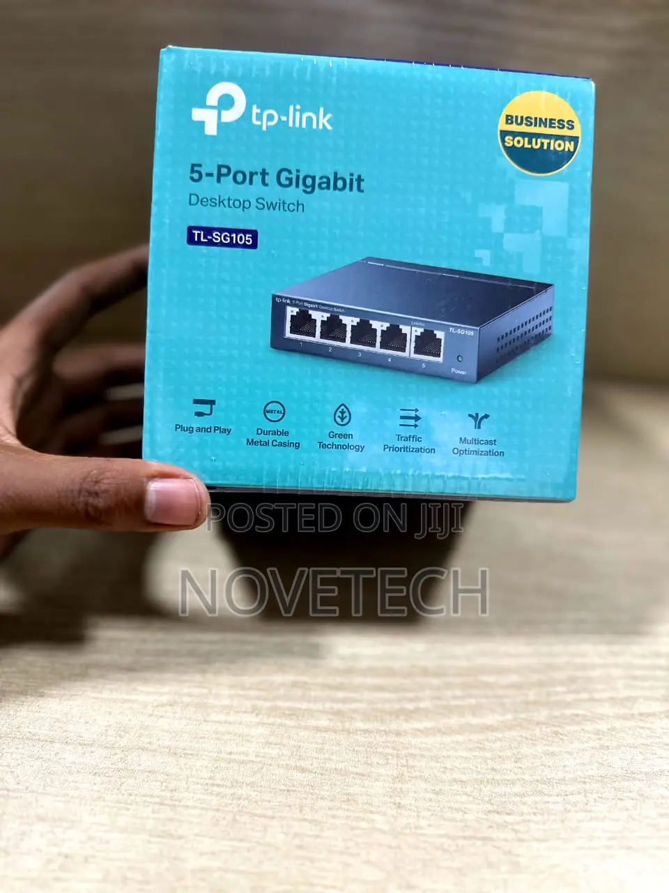 Tp-Link 5 Port Gigabit Ethernet Network Switch (Tl-Sg105)