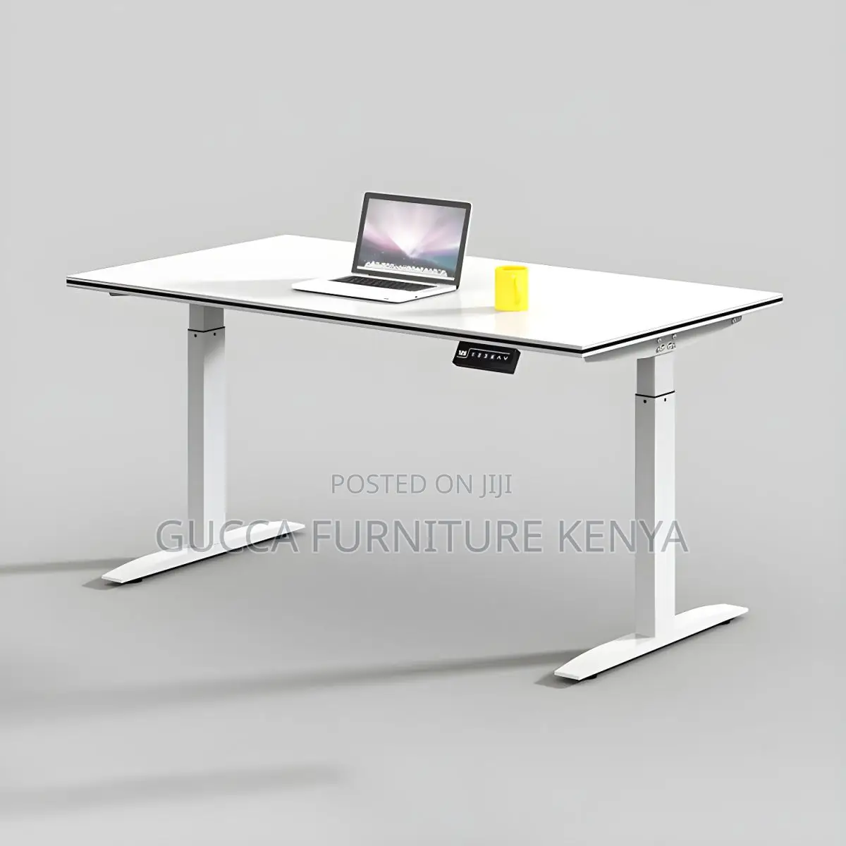 Office Tables:Wood Top120cm Versatile Height Adjustable Desk