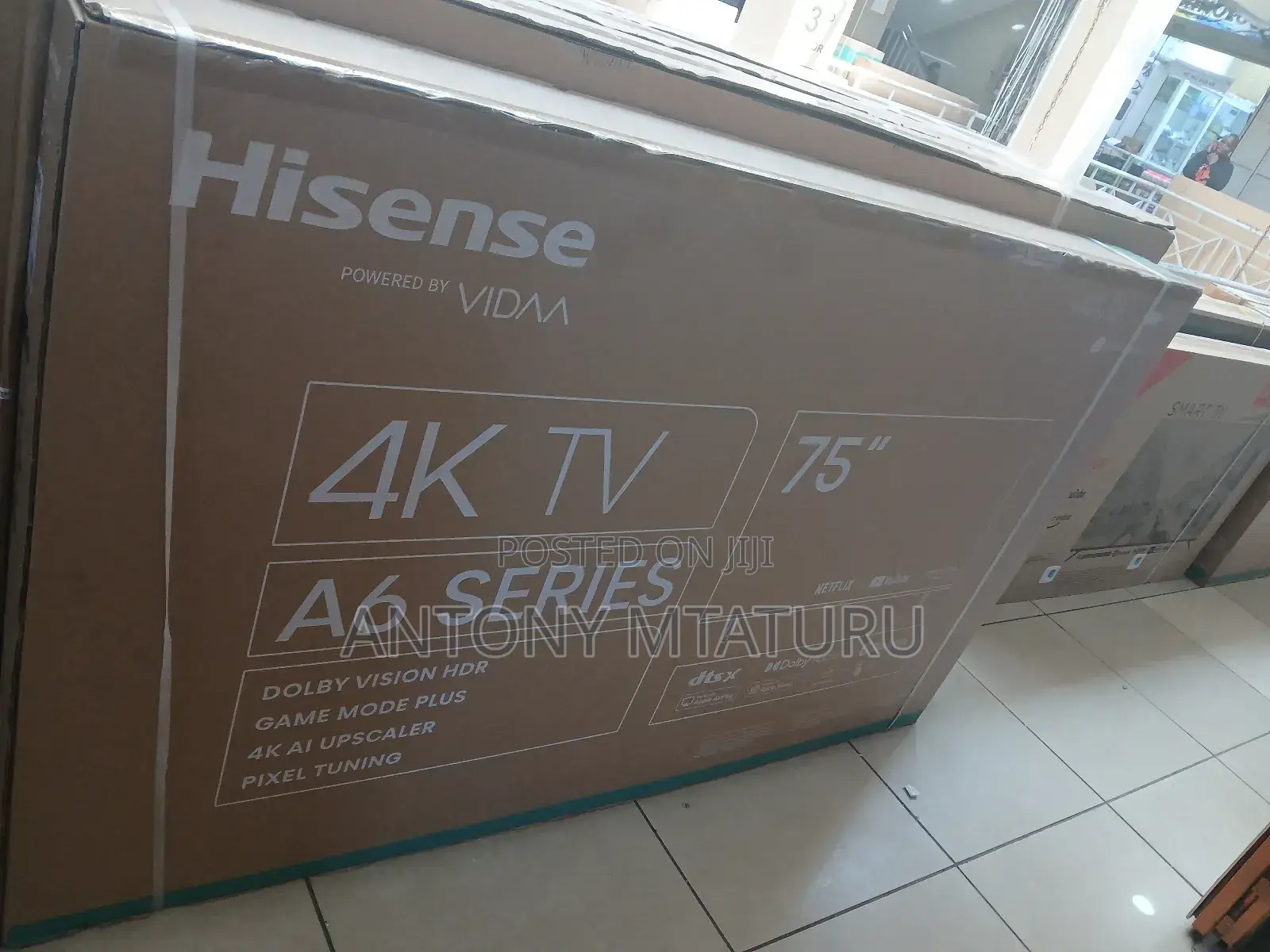 Hisense 75 Inch Uhd Smart Led Tv 75a71hken