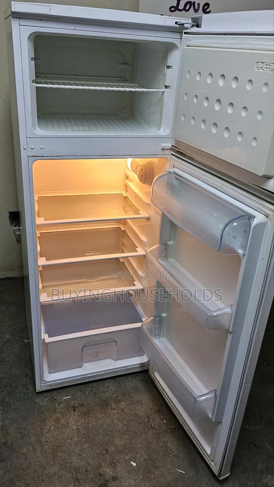 Beko 240l Two Door Fridge