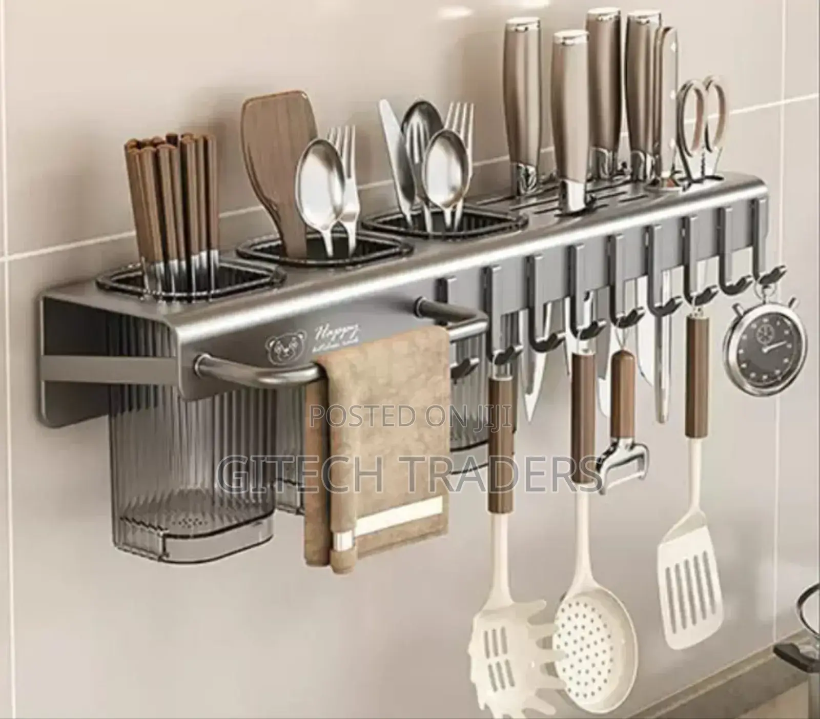 *Wall Mounted Cutlery Holder