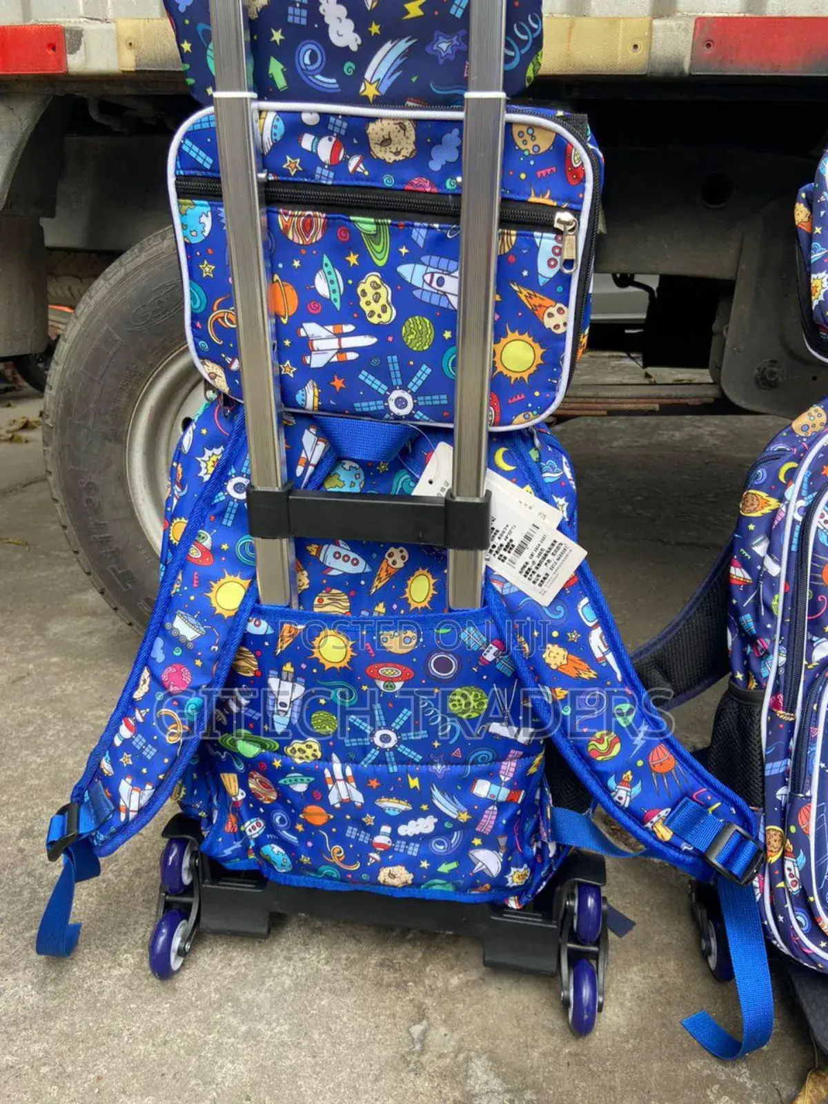 6 Wheel Ziranyu School Wheeled Backpack