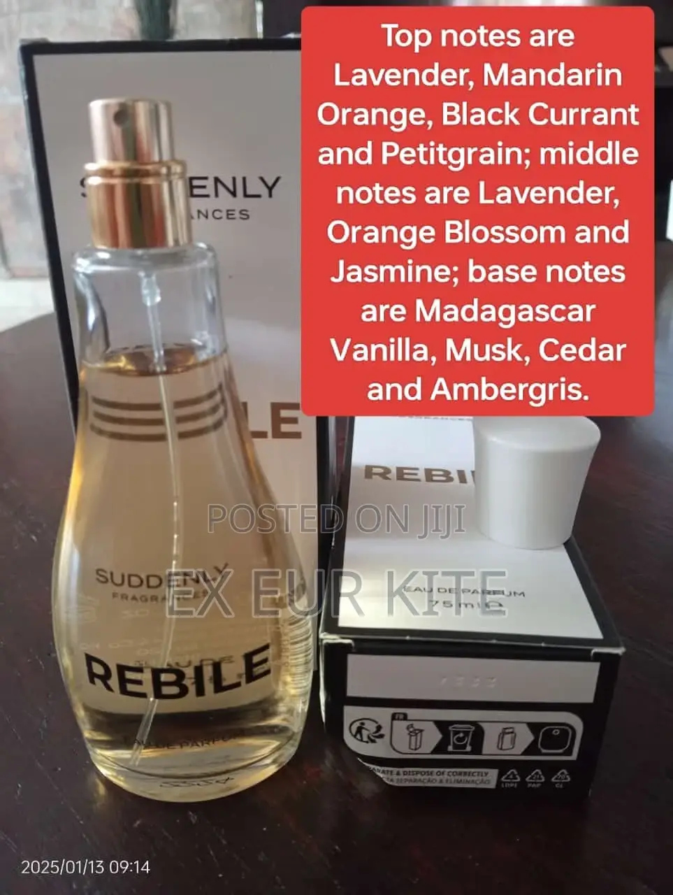 Rebile Eau De Parfum